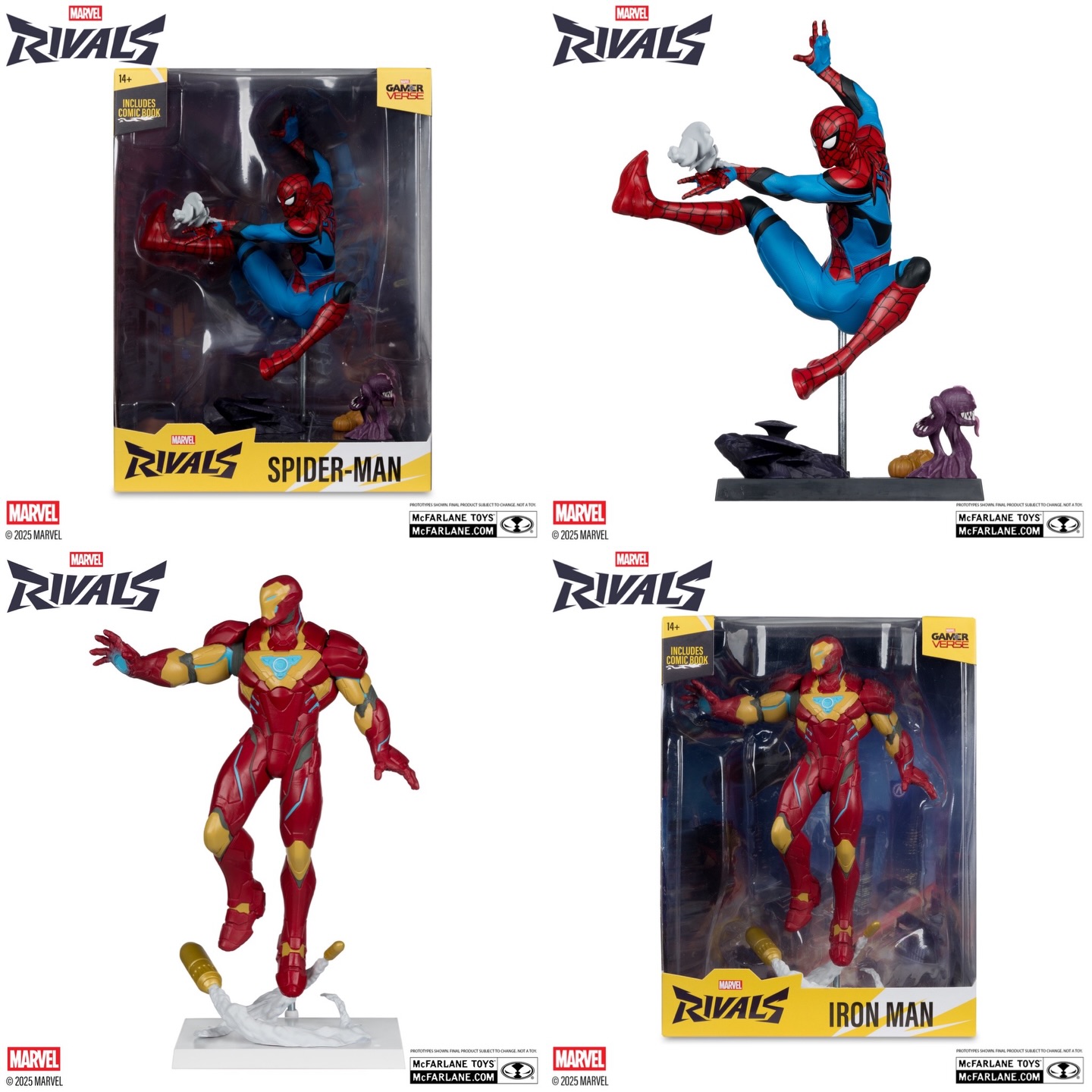 Live at Amazon for preorder. New McFarlane Toys Marvel Rivals 