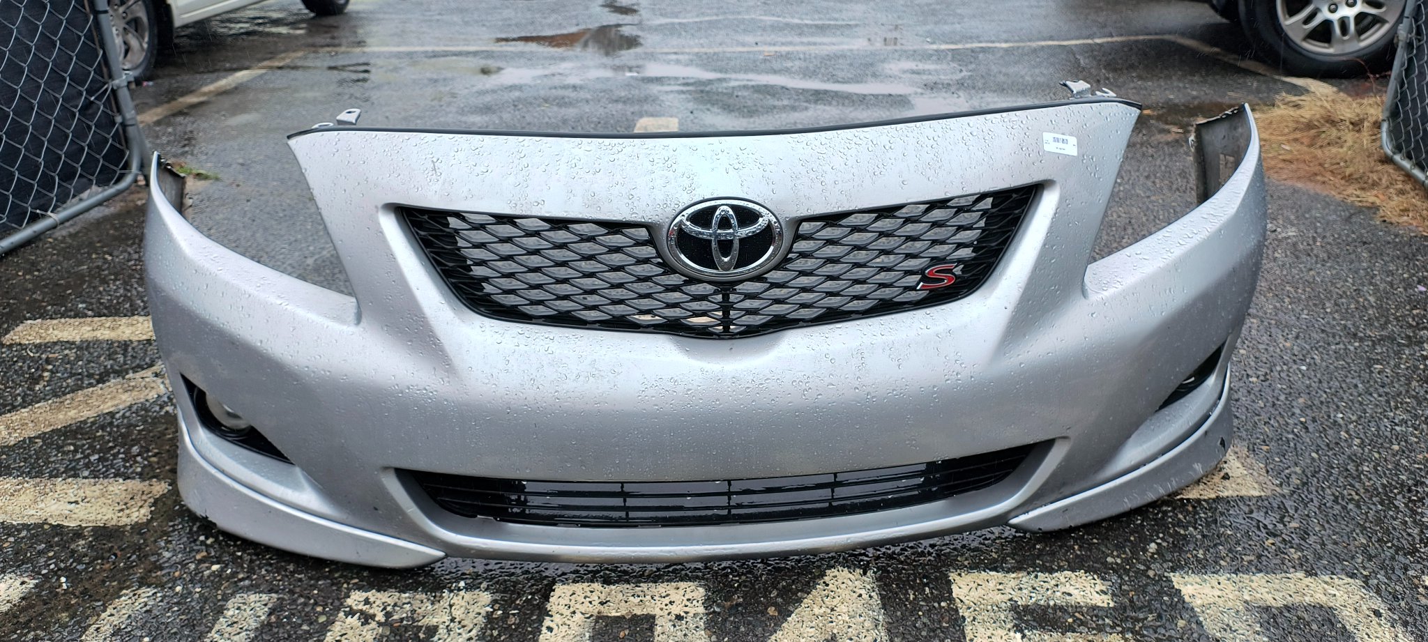 Direct Fit Lower Grille With Fog Lights For 2009-2010 Toyota Corolla – Easy Upgrade, Halogen Bulbs Included 2 thumbnail image