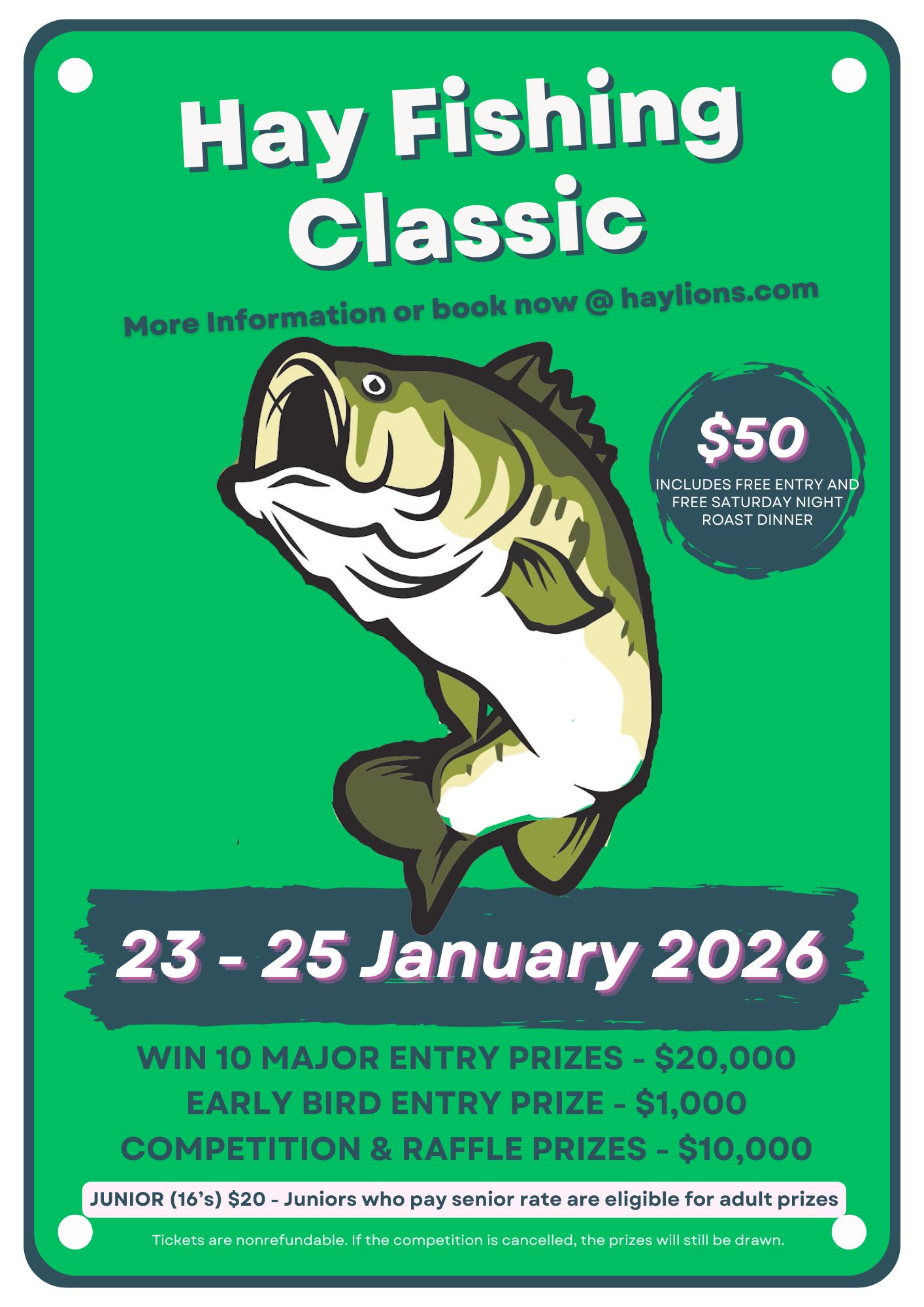 🎣 Hay Fishing Classic is Almost... - Australian Worm Farms | Facebook