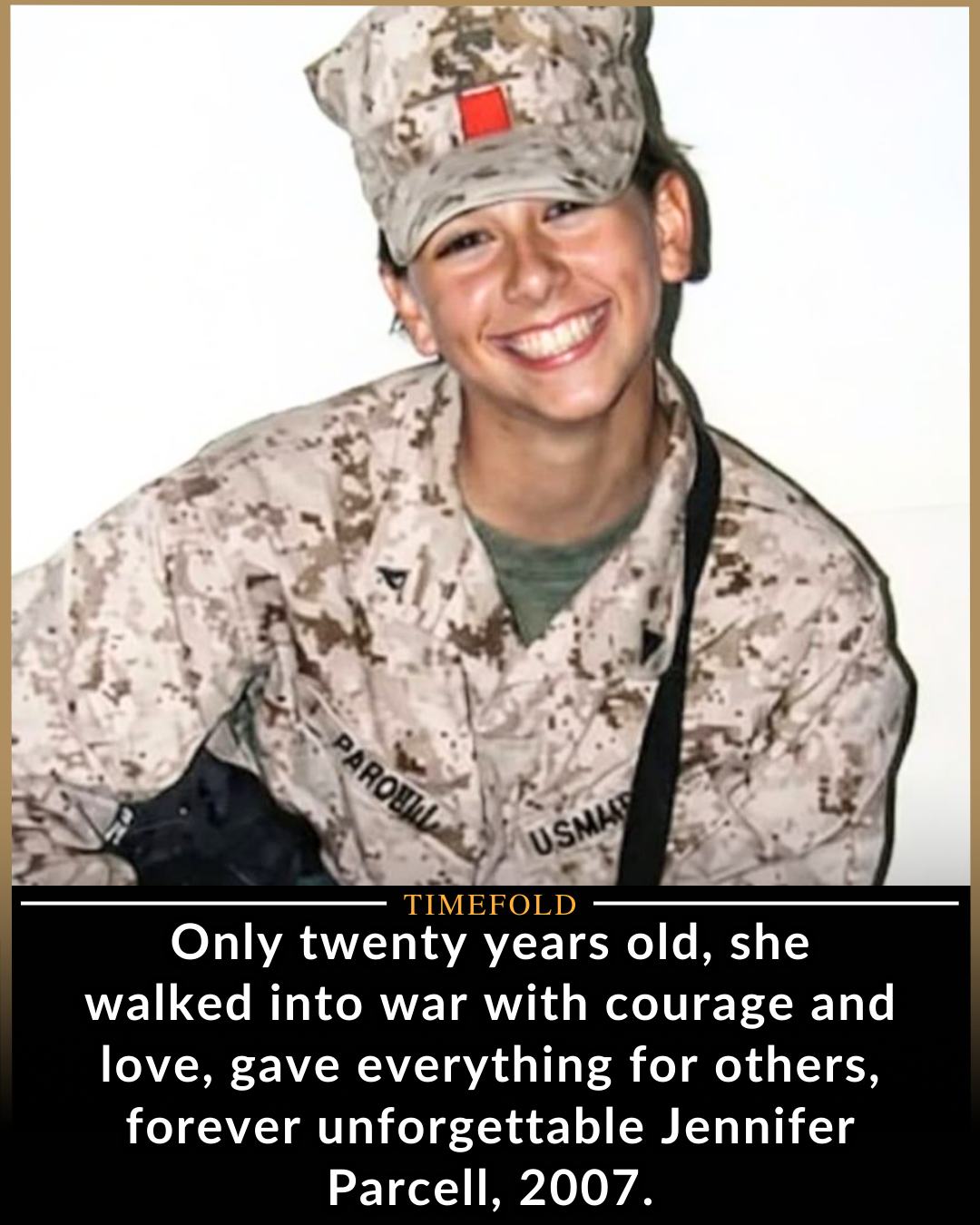 TimeFold - In 2007, Jennifer Parcell left home at twenty... | Facebook