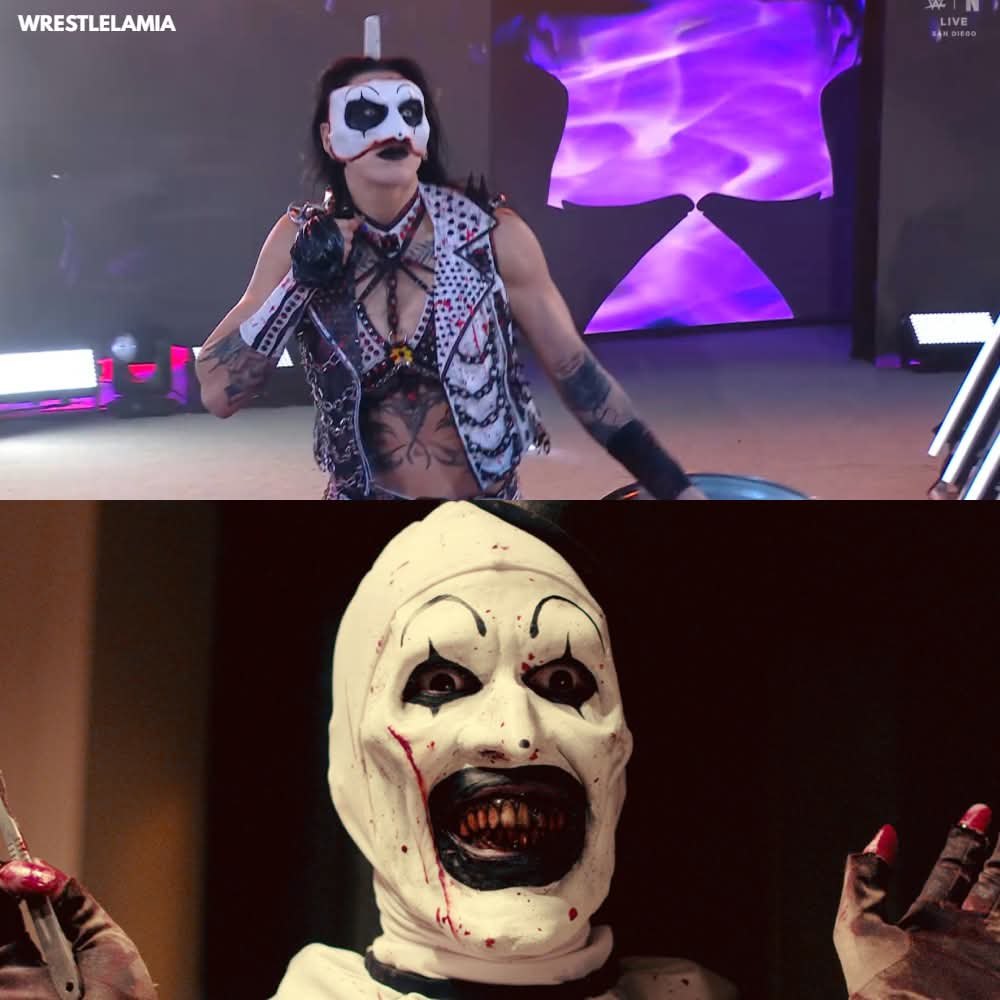 The second Rhea Ripley x Terrifier collab is live! Head over to