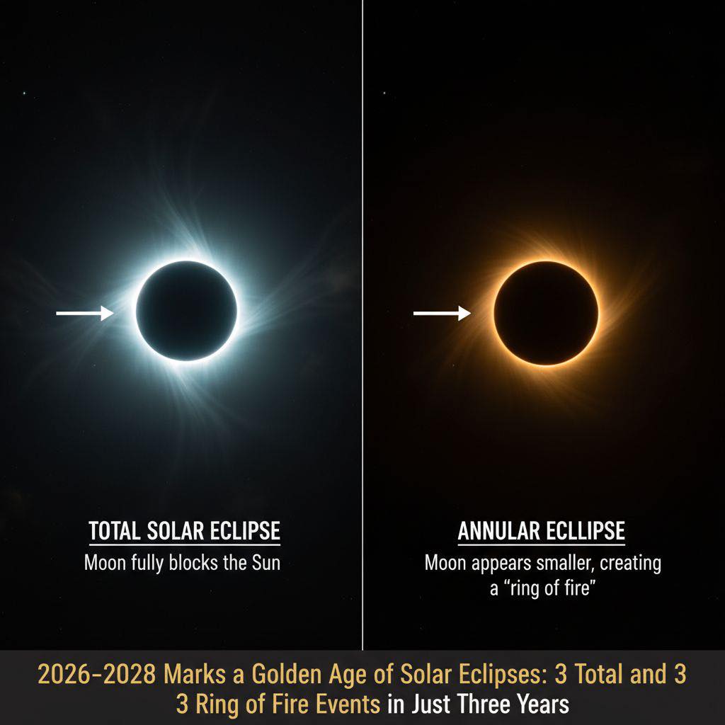 Arrests.org - 🌞 A Golden Age of Solar Eclipses is Coming: 2026–2028 🌑 ...