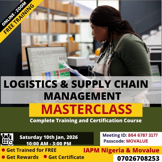 ⭐⭐⭐⭐⭐ FREE LOGISTICS AND SUPPLY CHAIN MANAGEMENT MASTERCLASS TRAINING ...