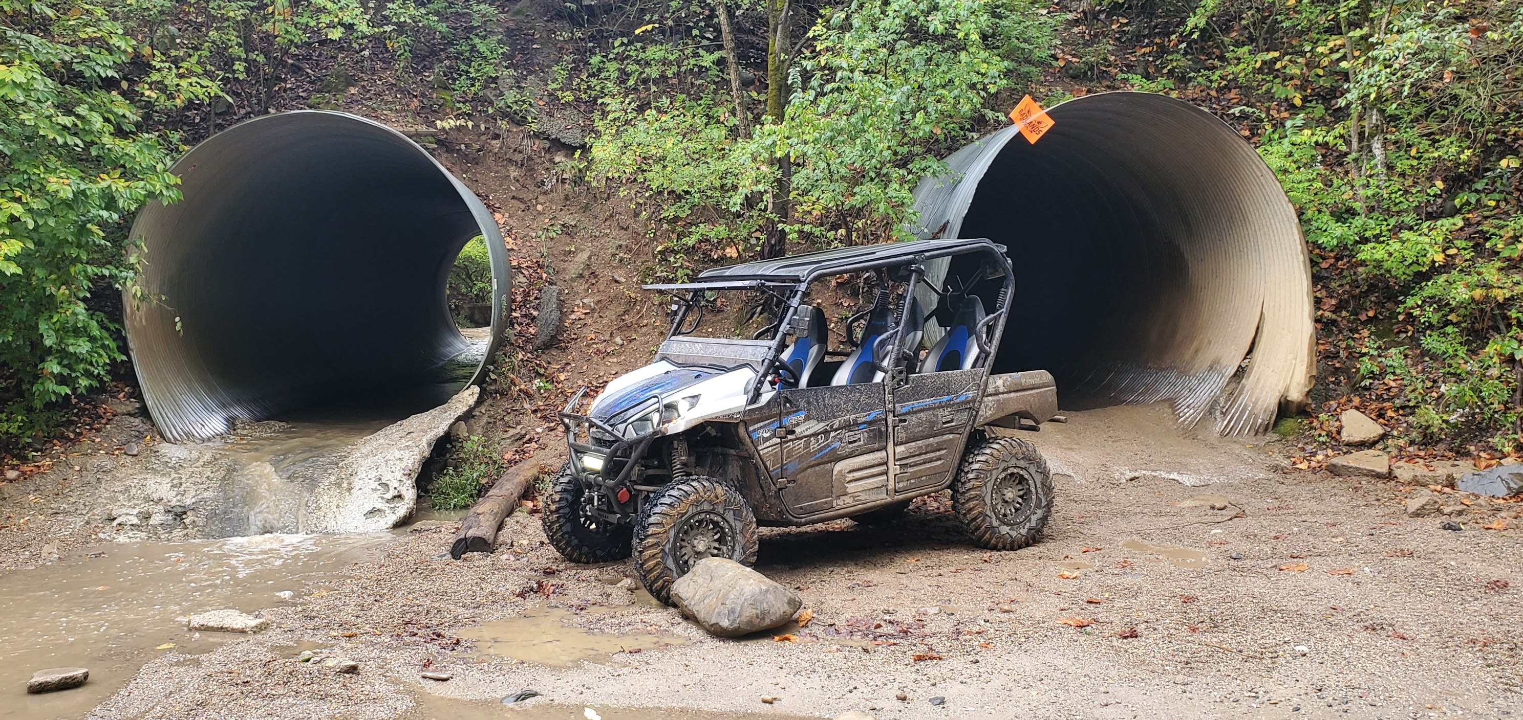 Family fun at Badlands in Attica, Indiana with Teryx4