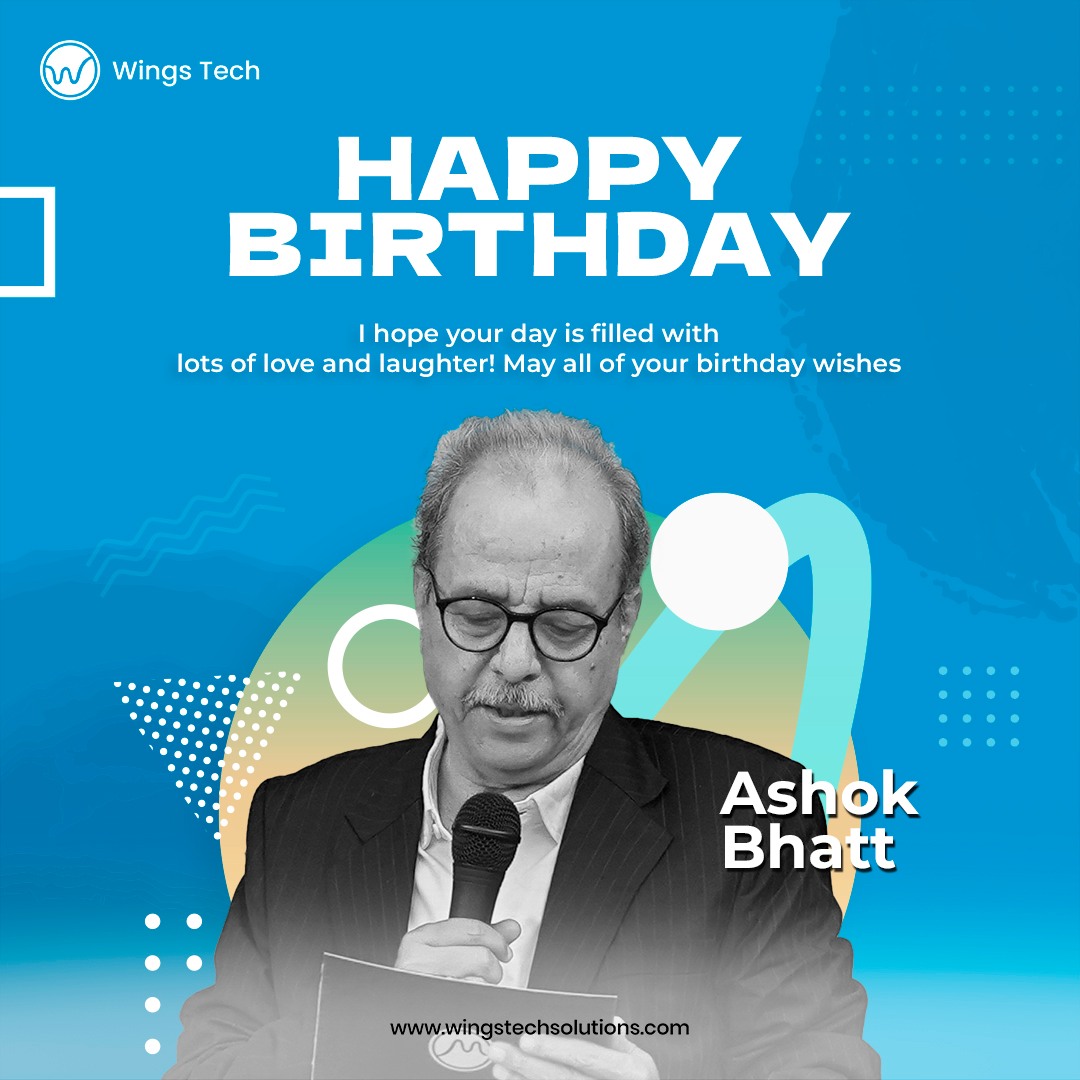 Wings Tech - 🎉🎂 Happy Birthday to our incredible leader!...