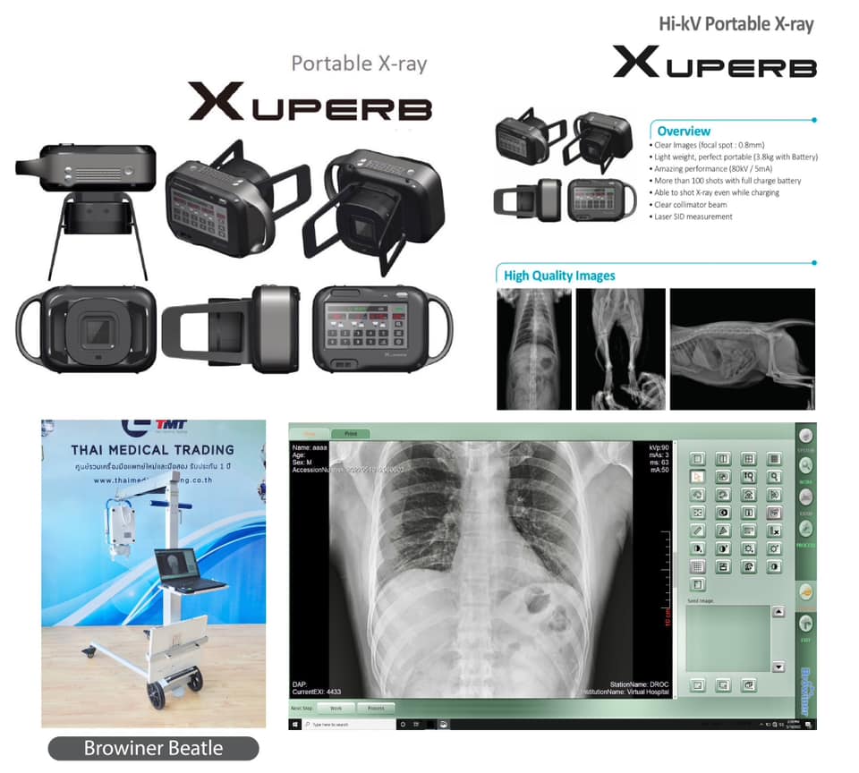💁🏼‍♀️💚 งานจัดส่งติดตั้งและสอนการใช้งาน Portable Handheld X-Ray ...