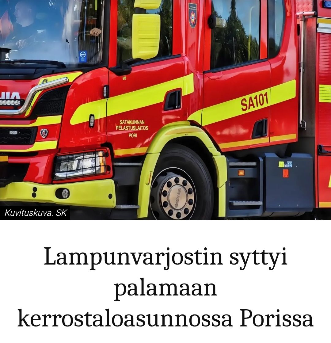 Tilanne- ja rikosuutiset Satakunta | Linkki uutiseen kommenteissa 👇 ...