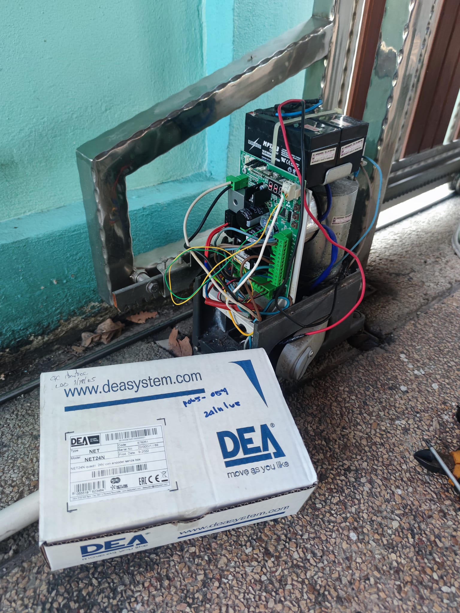 DEA 🇮🇹 🛠️ซ่อมแผงควบคุมประตูรีโมทDEA #DEA 🏘️ #ประตูรีโมทบางบ่อ #ประตู ...