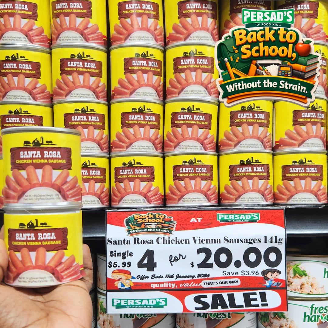 🎒📚 Back to School, Made Easier at... - Persad's D' Food King | Facebook