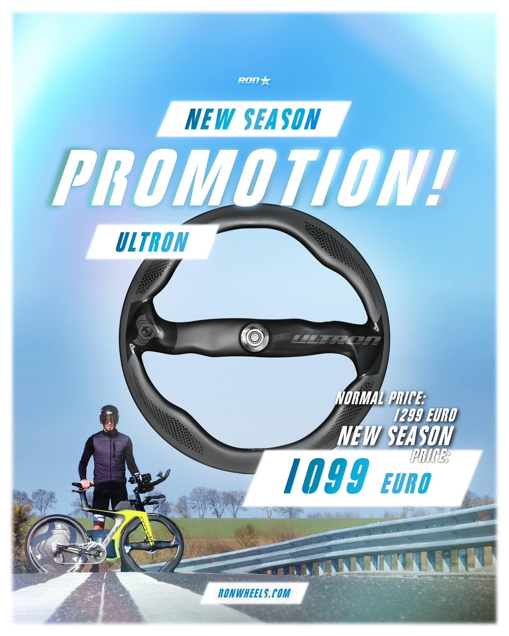 RON - 🌟 Meet the ULTRON Wheel - Redefining Aerodynamics for Triathletes ...