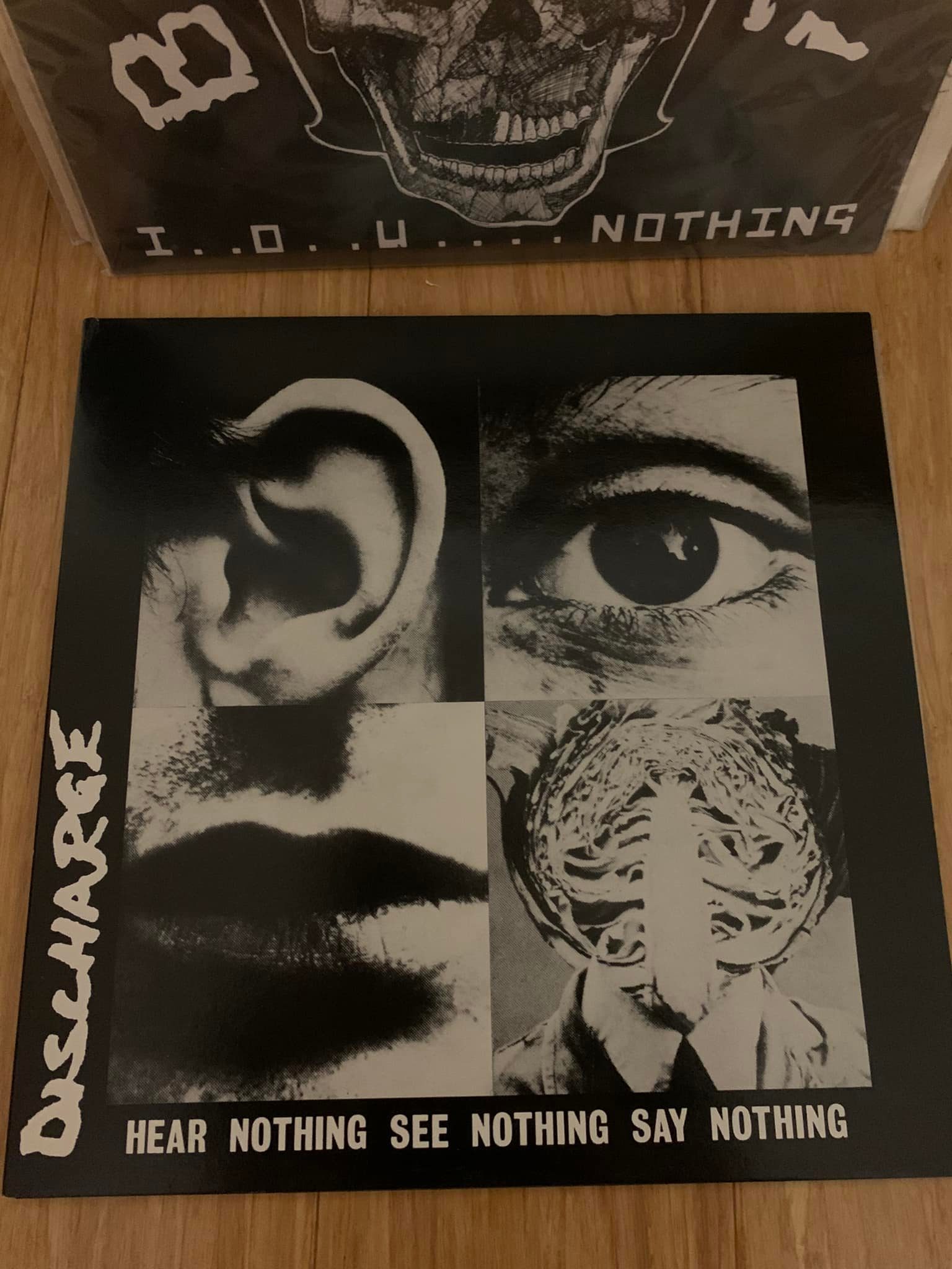 Kuro - Who the Helpless 8” 1984. Japanese Discharge?