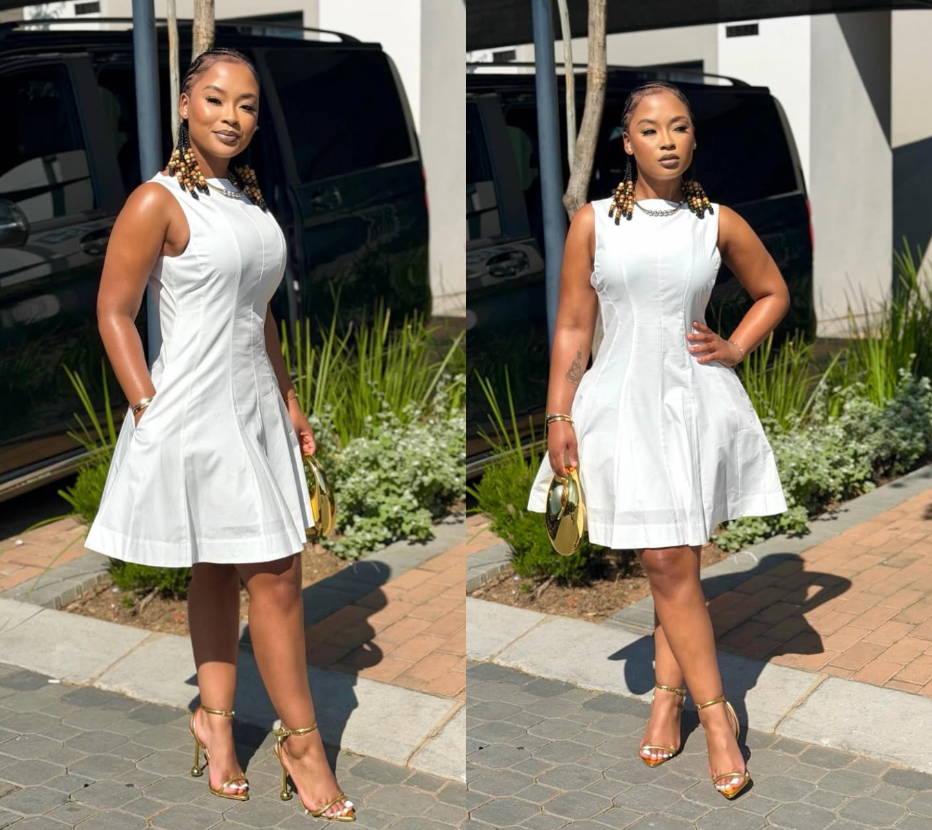 Cyan Boujee really looks good in dresses 😍🔥