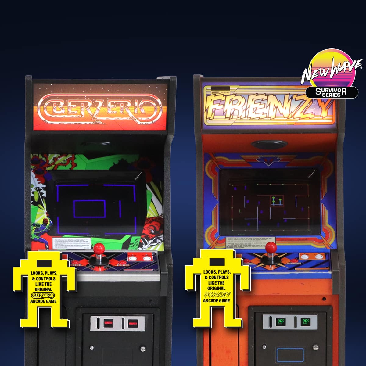 New Wave Toys' Q*bert x Replicade mini arcade in stock