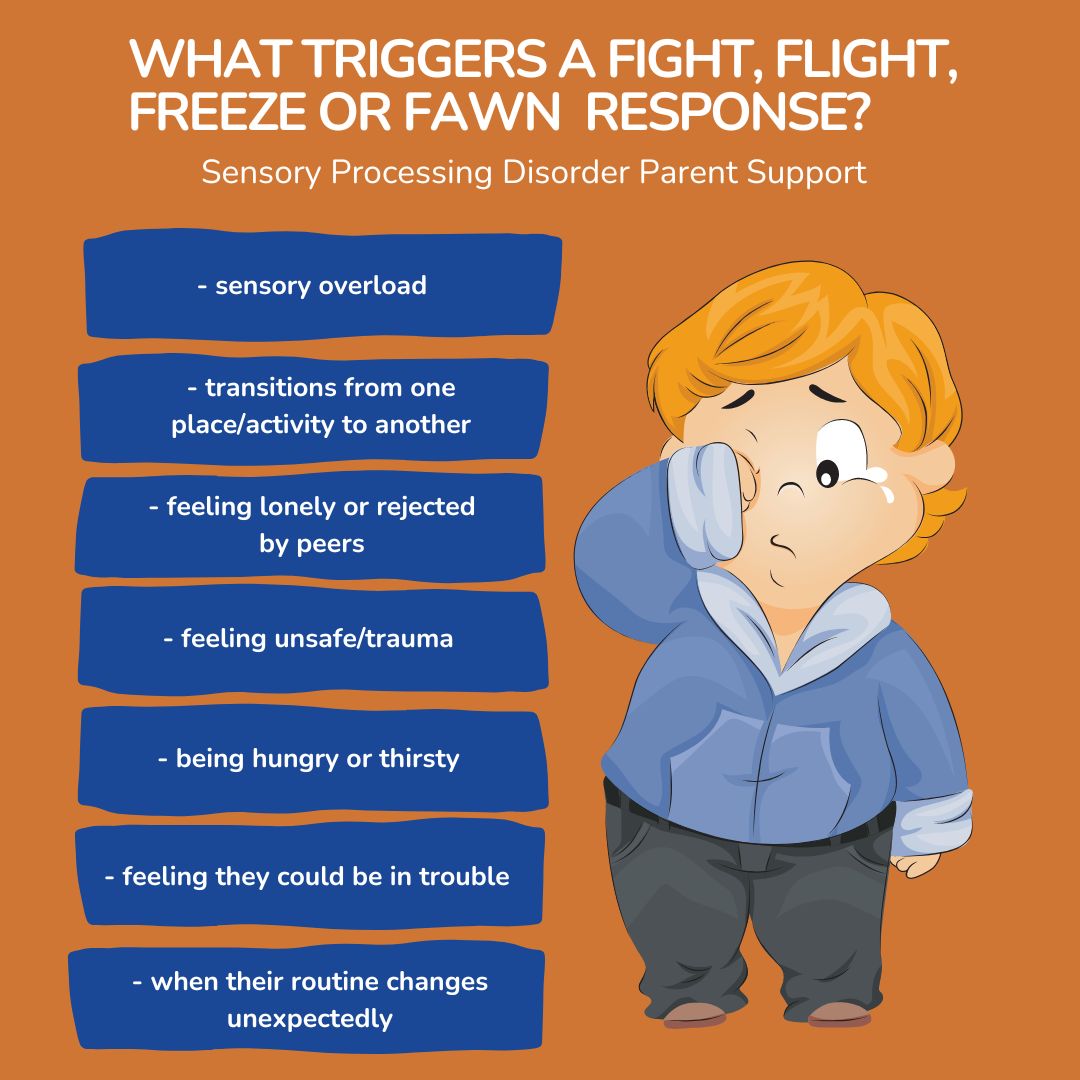 What would you add to this list? Does your child experience flight or ...