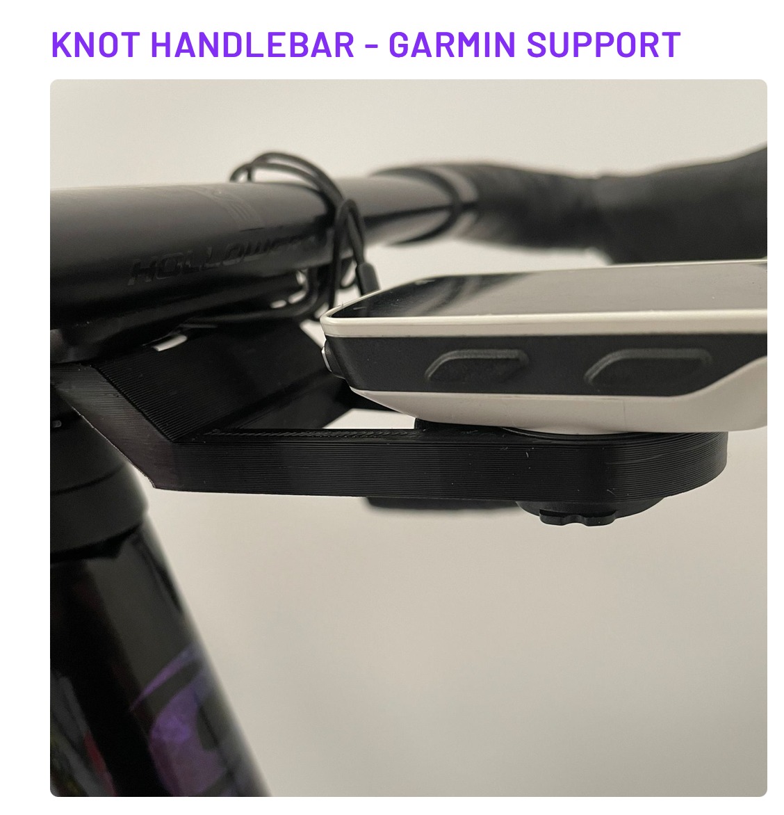 Supporto Manubrio Bici Garmin | Per Computer Ciclismo | Modello 01 Con ANT+ - Foto 4