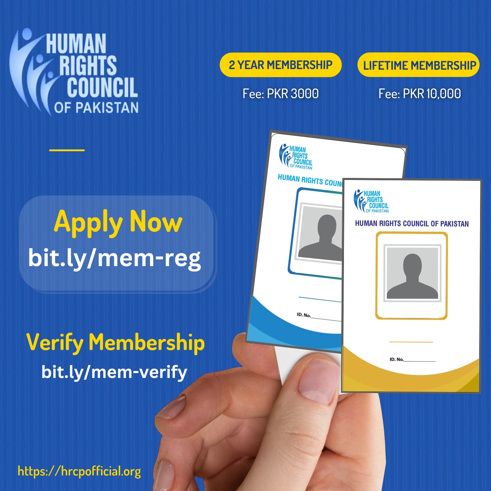 Human - Join the Human Rights Council of Pakistan today and become a ...