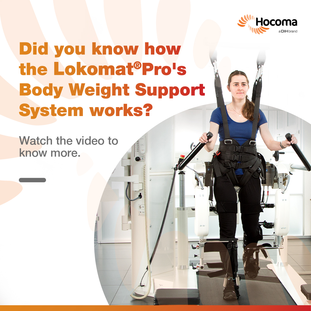 Hocoma - The Lokomat®Pro Body Weight Support (BWS) system...
