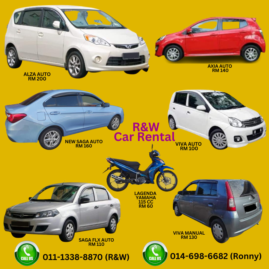 R&W Car Rental | Kudat