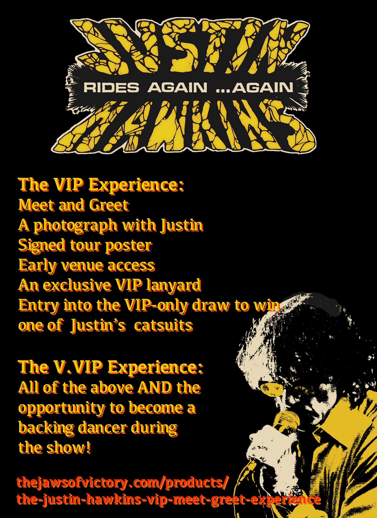 Justin Hawkins Rides Again