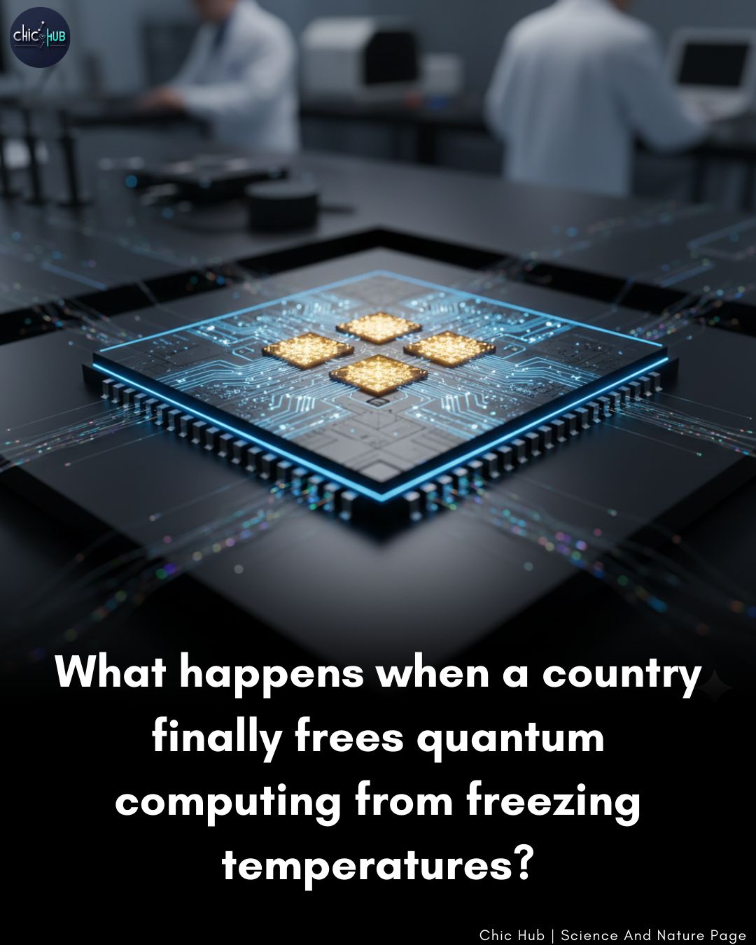 Chic - South Korea Built a Quantum Chip That Works at Room Temperature ...