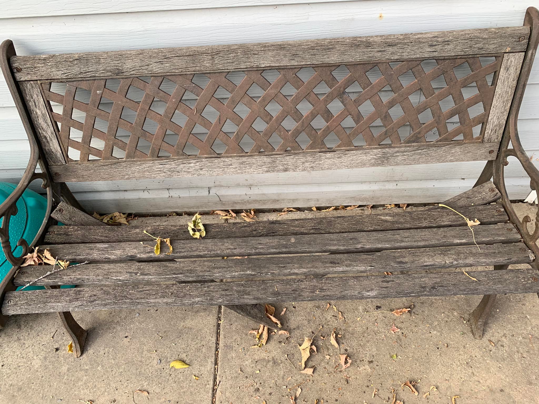 What wood is best to replace broken slats in a vintage bench in 