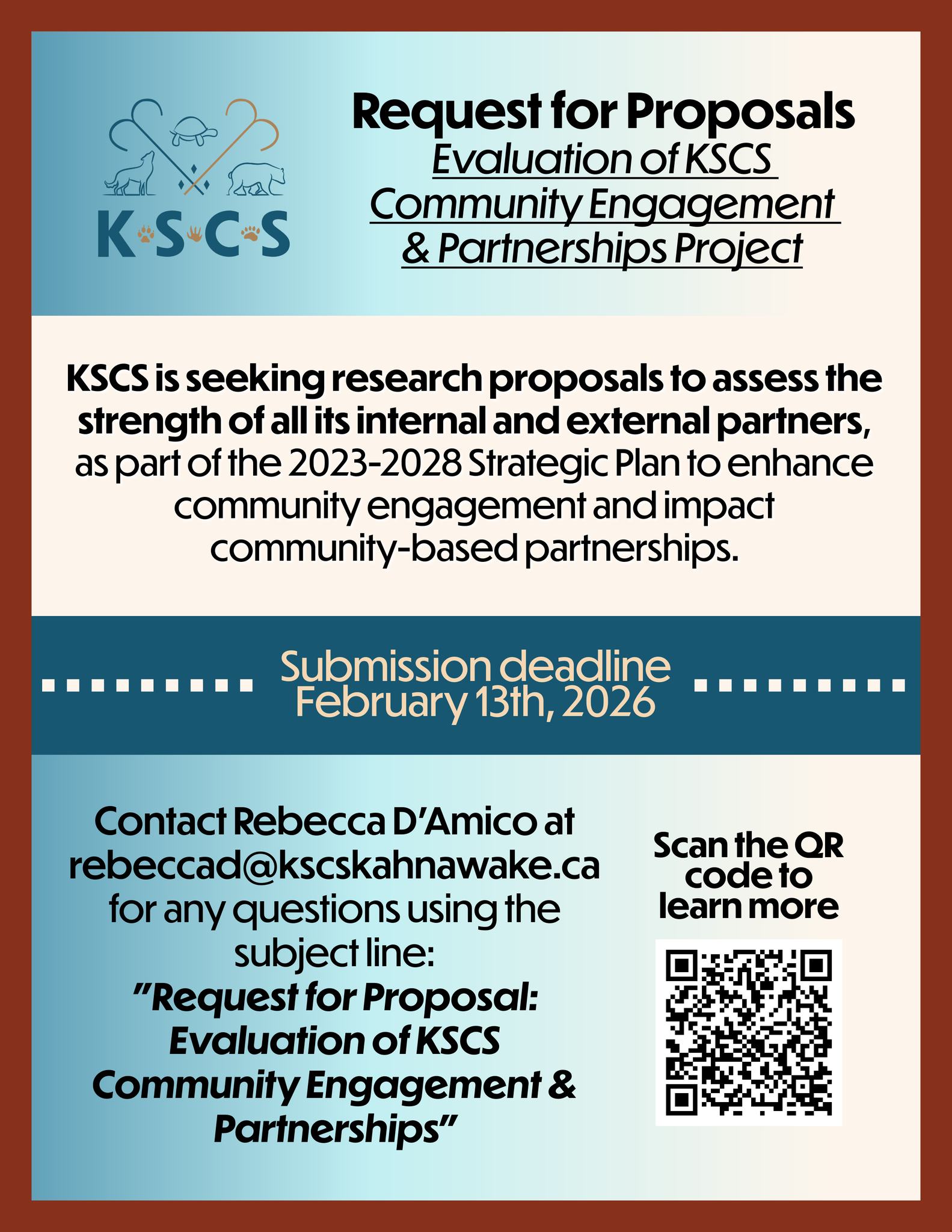 KSCS - KSCS is seeking research proposals to assess the strength of ...