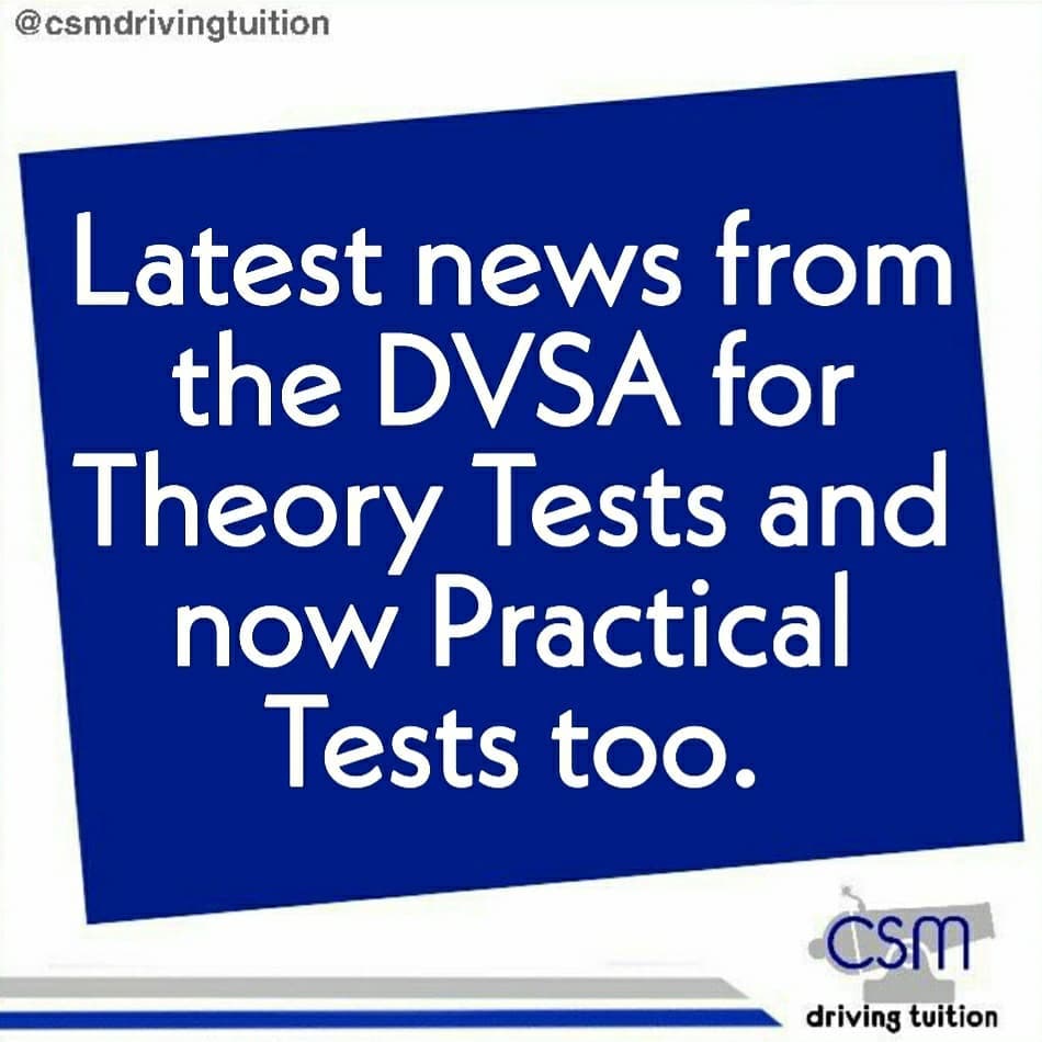 The latest information on theory... - CSM Driving Tuition