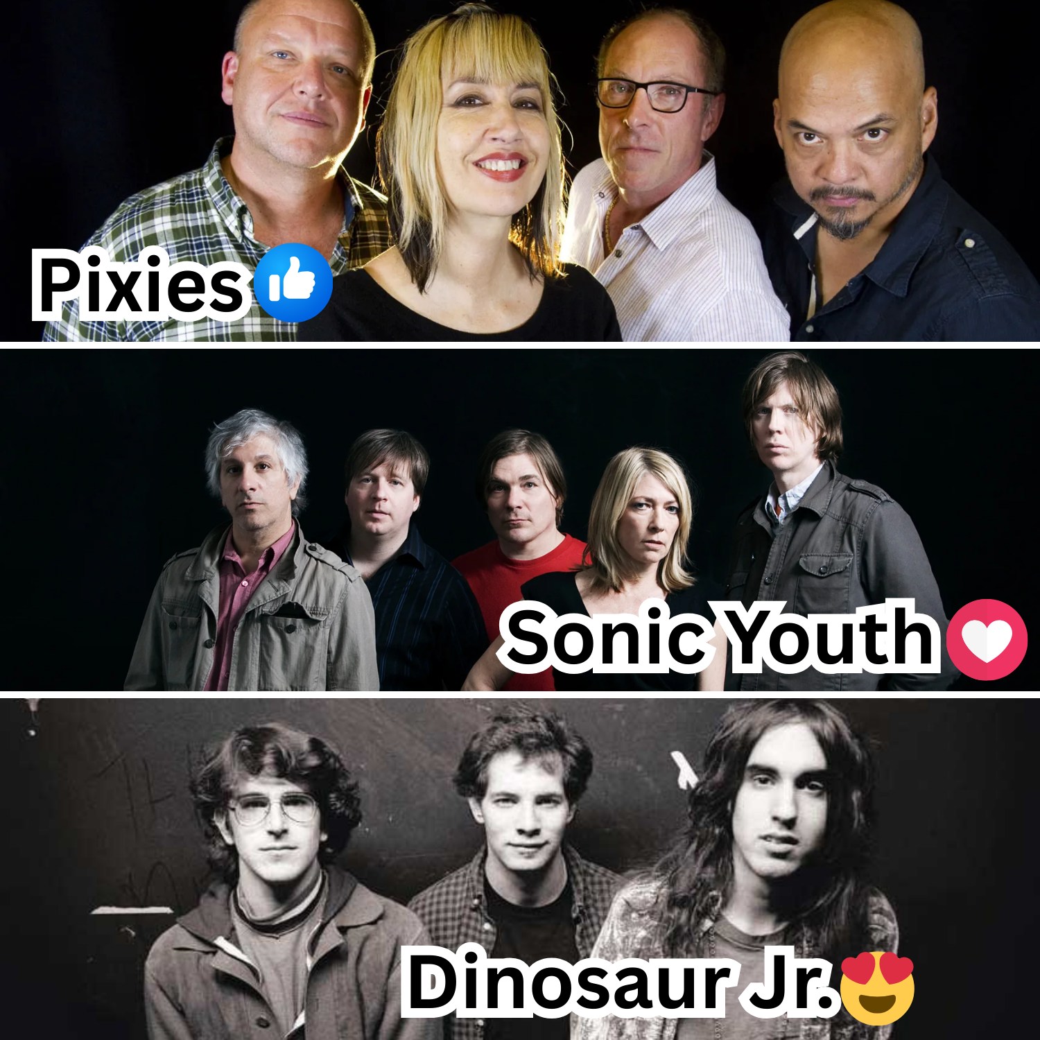 Which album is better, Dinosaur Jr or Sonic Youth?