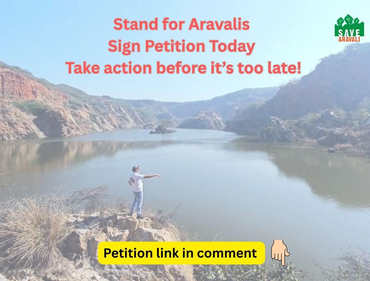 Save - Please sign the petition to Save Aravali- https://www ...