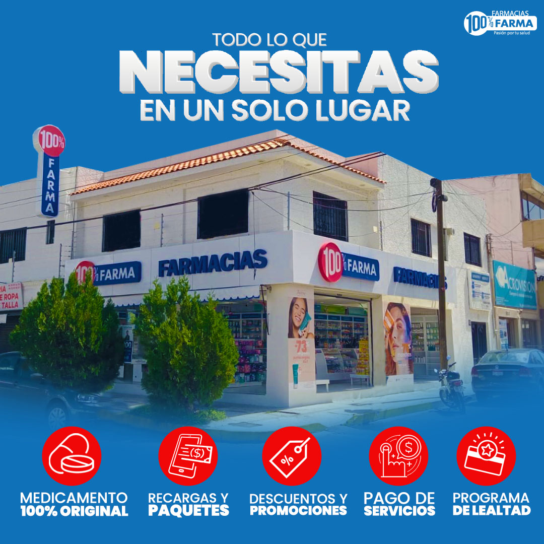 La farmacia más completa... - 100% Farma Chapultepec Morelia | Facebook