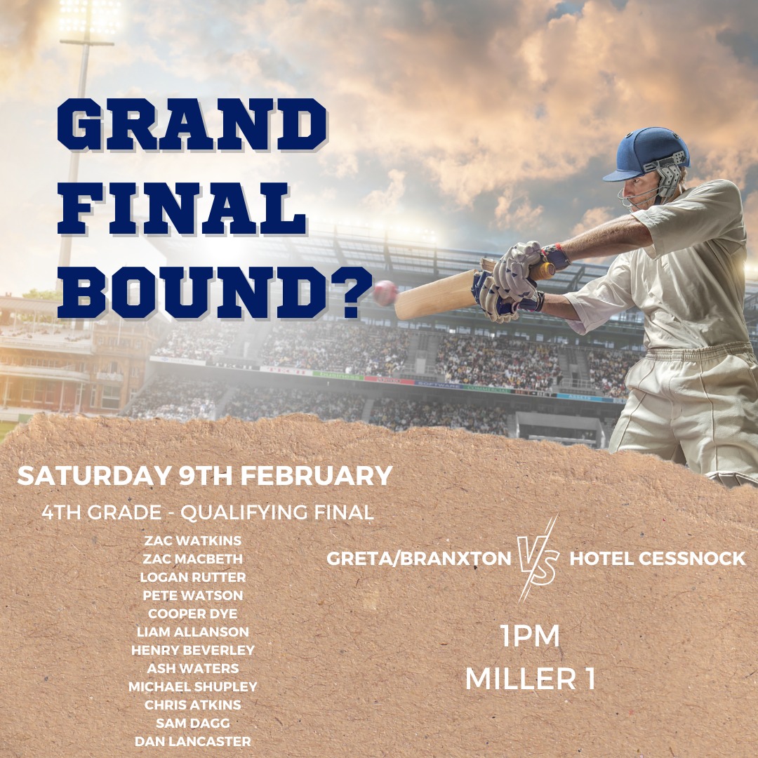 Greta - Can Sam Dagg do it again against Hotel Cessnock? Coming off a ...
