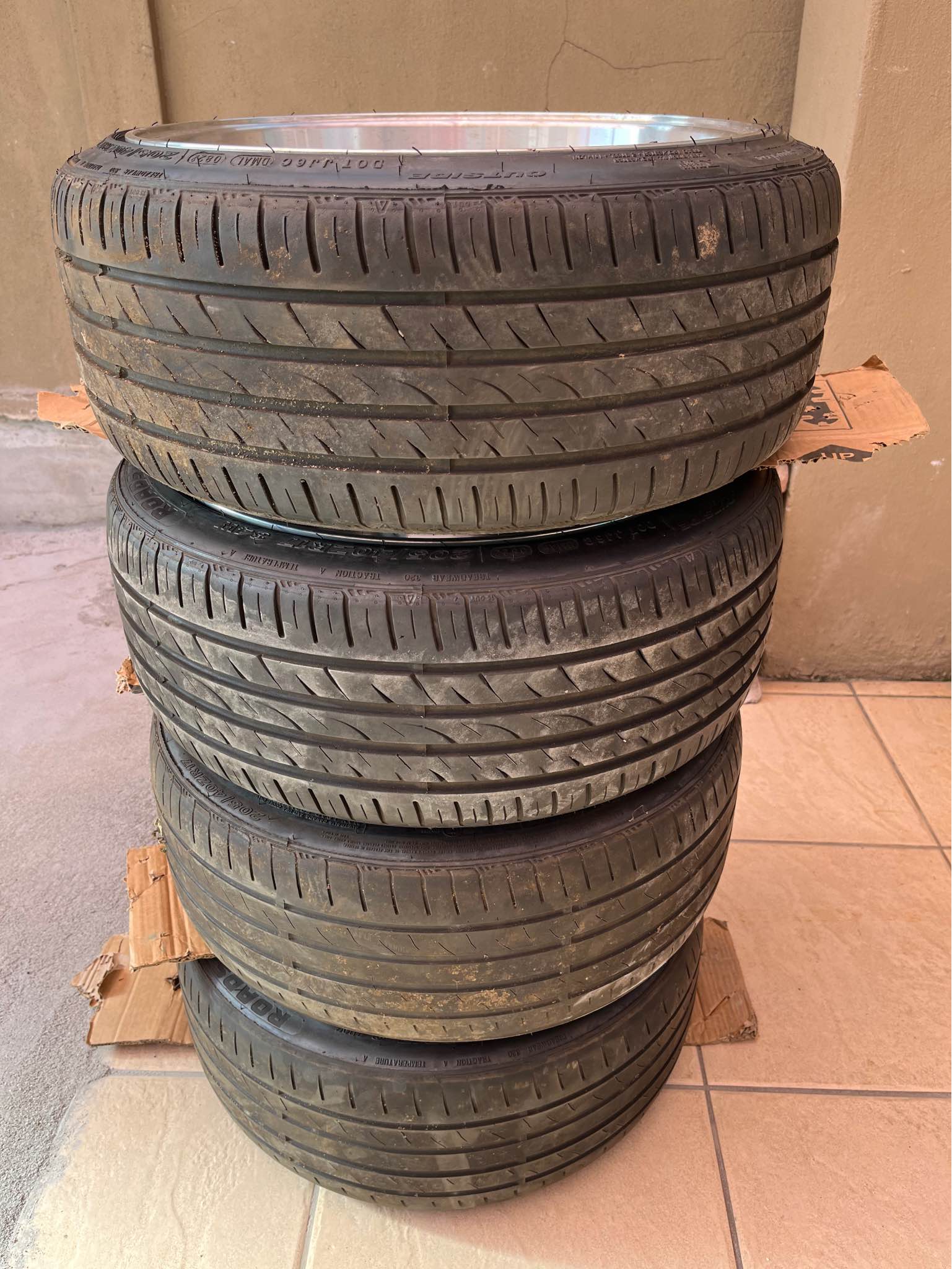 Vr6 reps rims and tyres - Car Wheels, Tires & Parts - Cape Town ...