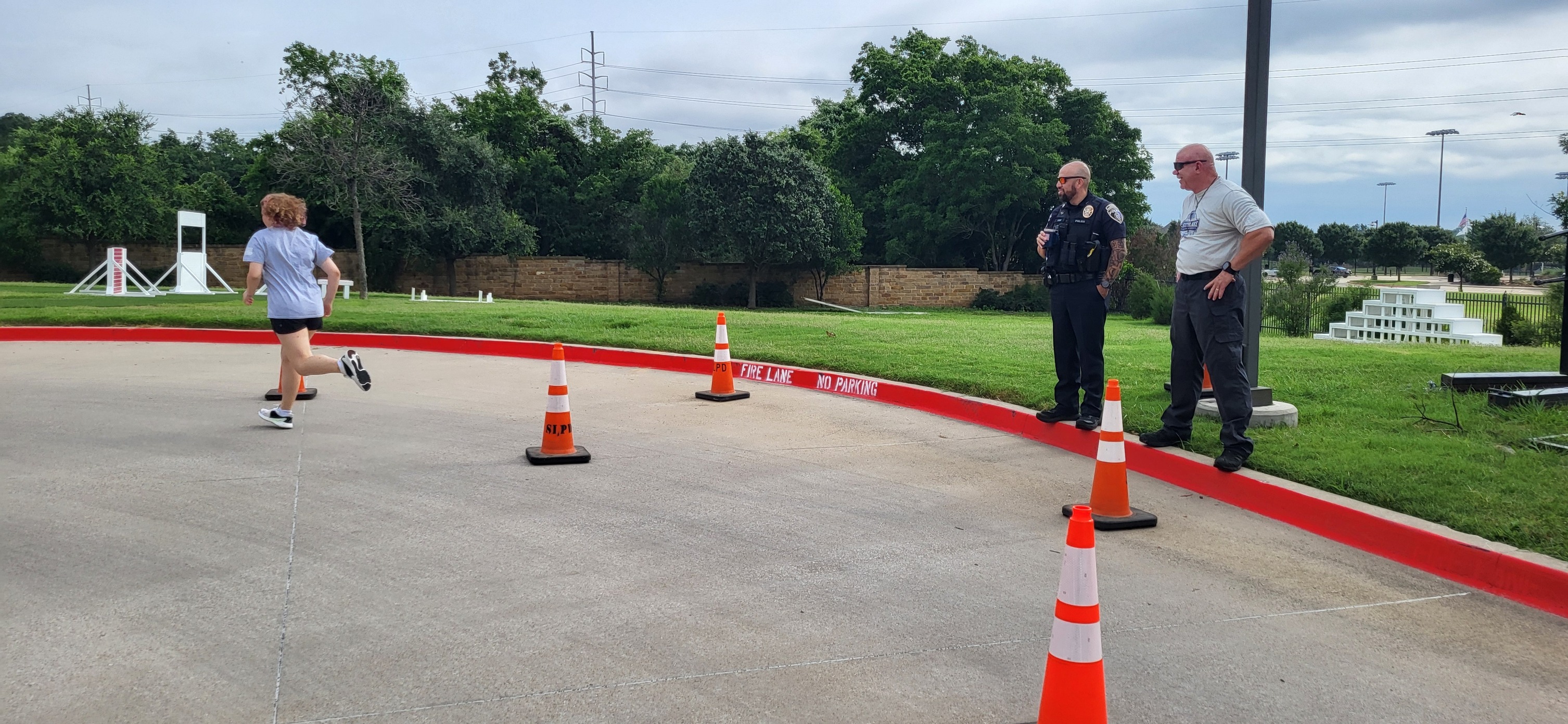 SOUTHLAKE - Incoming Police Officer physical agility test | Facebook
