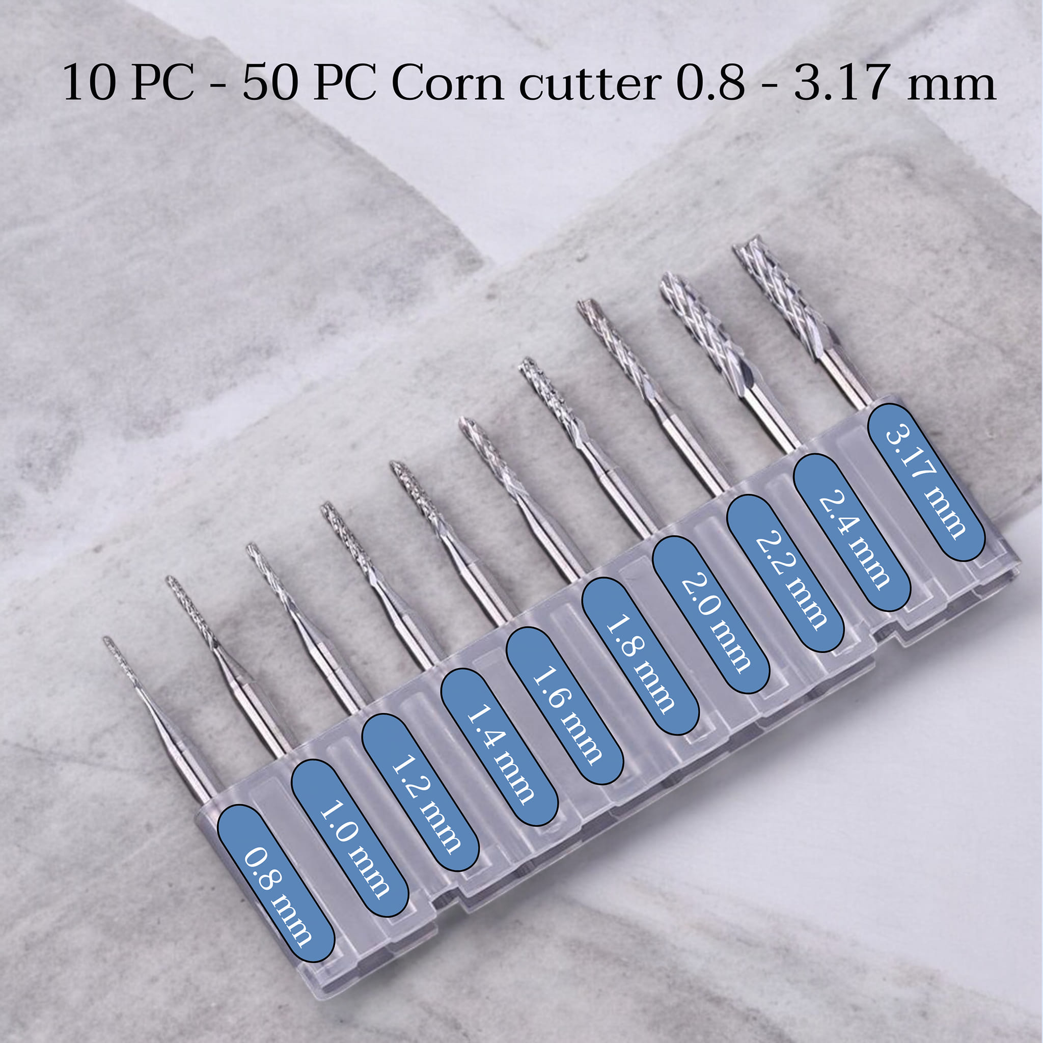 CITI Chamical - PCB Router bit 10 pc- 50pc corn cutter...