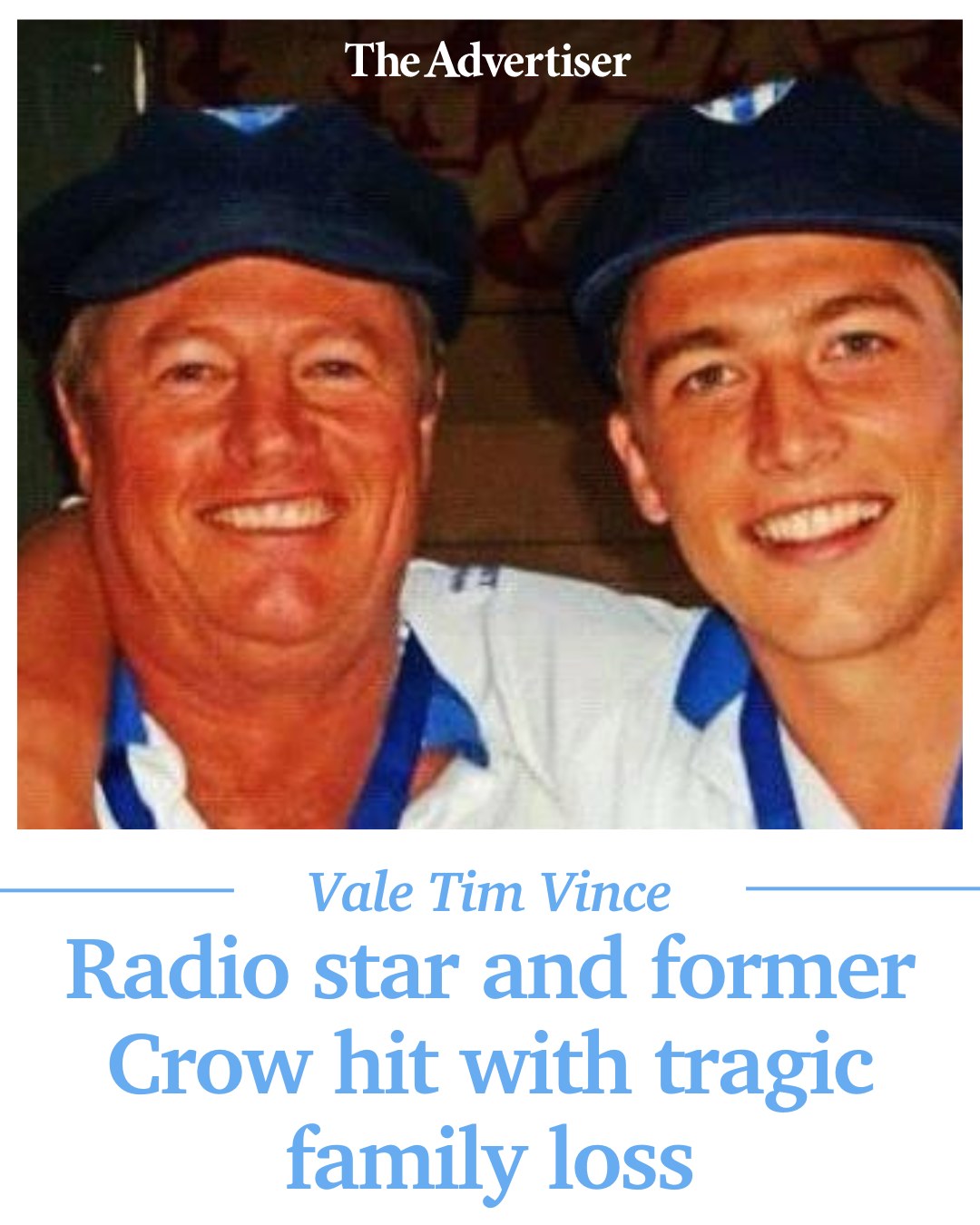 The Advertiser - RIP 'Farmer Tim' 💔 The father of former Adelaide Crows ...