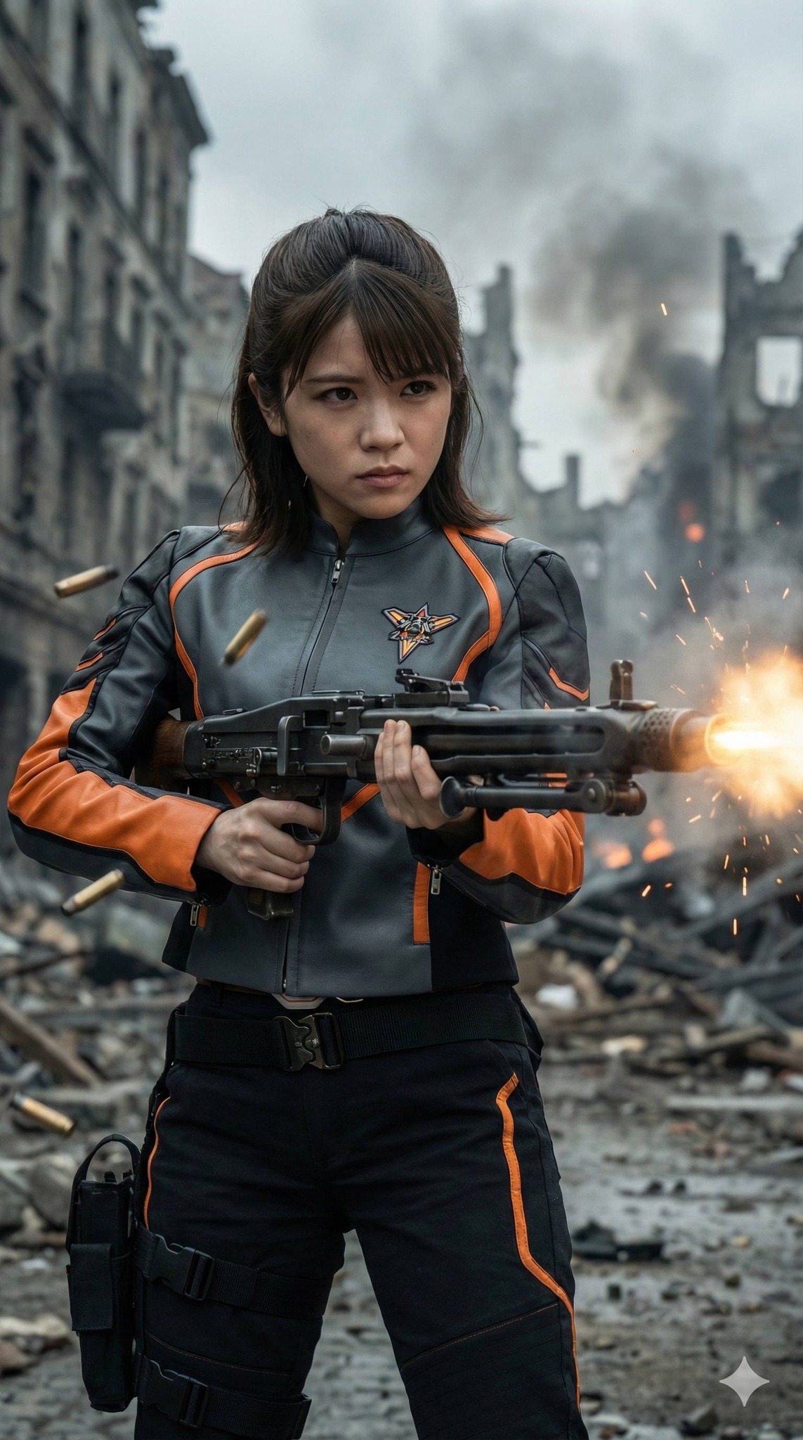Ichika Kirino (Yuka Murayama) Heroine Ultraman Decker With Weapons