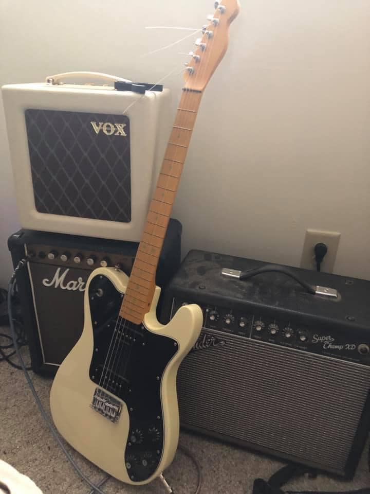 Awsome squier tele deluxe with Duncan P90's