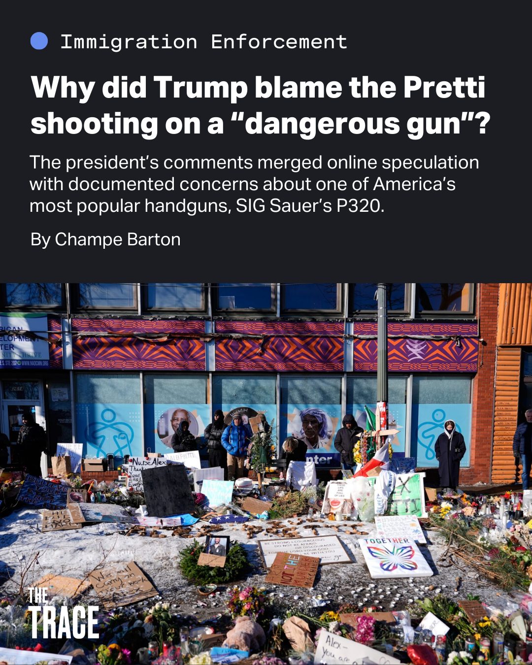 The Trace - After Alex Pretti’s shooting, Trump leaned into speculation ...