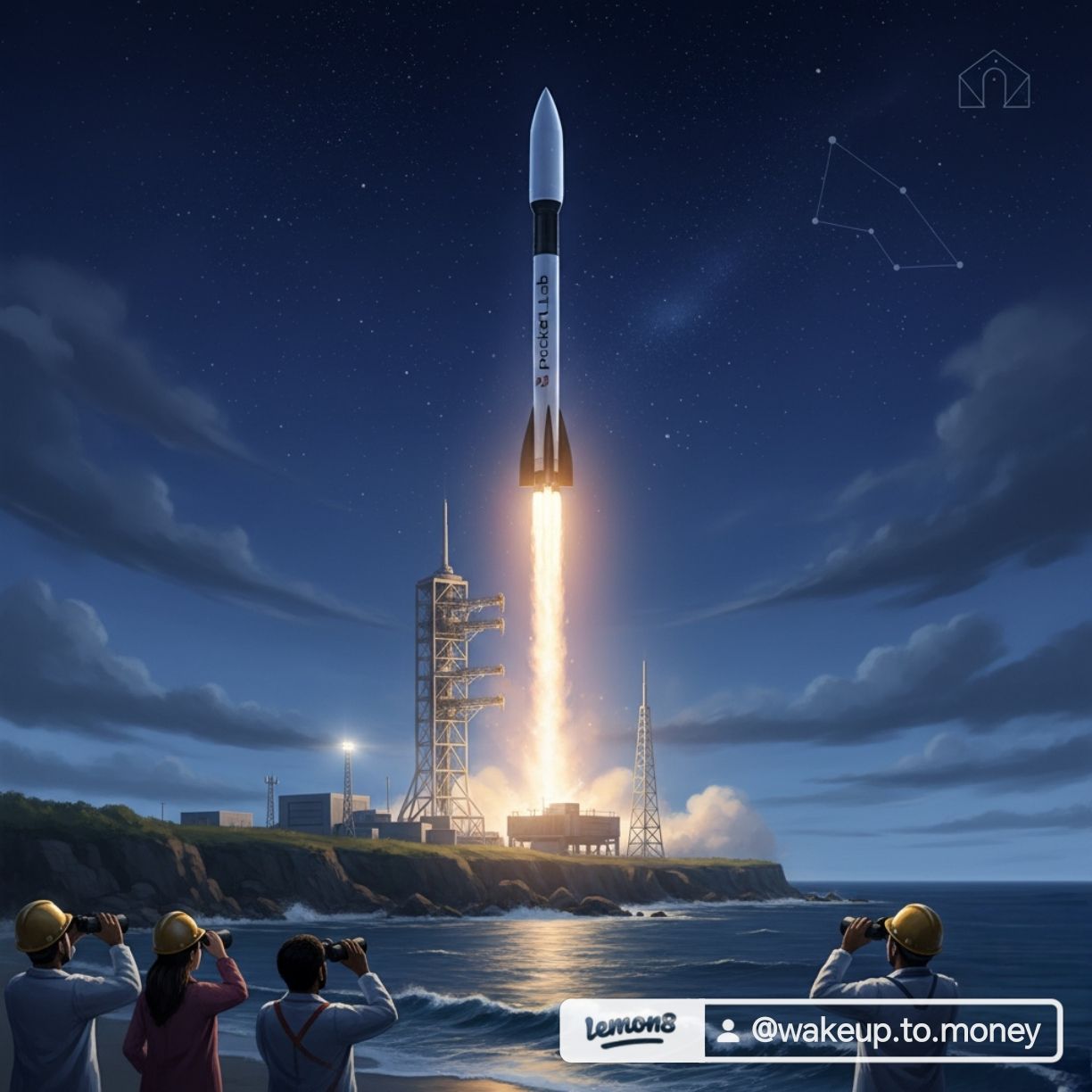 Wake - RKLB ปล่อย Electron สำเร็จ นาทีนี้ต้องเข้าเก็บยาวไป ๆ 🚀 Rocket ...