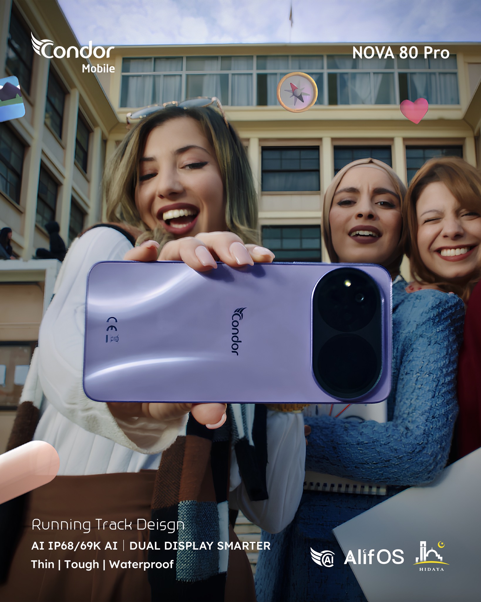 Condor Mobile - اهاتف nova 80 pro... تصميم عصري يلفت... | Facebook