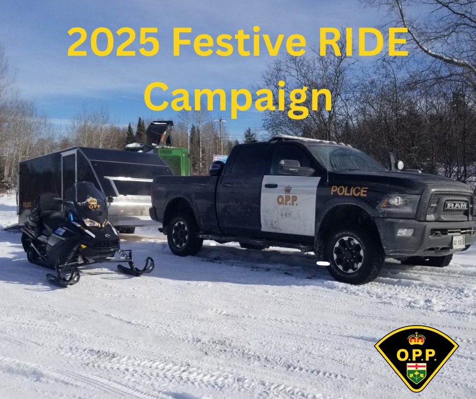 Ontario - This year “Festive RIDE” runs from Nov. 20, 2025, to Jan. 1 ...