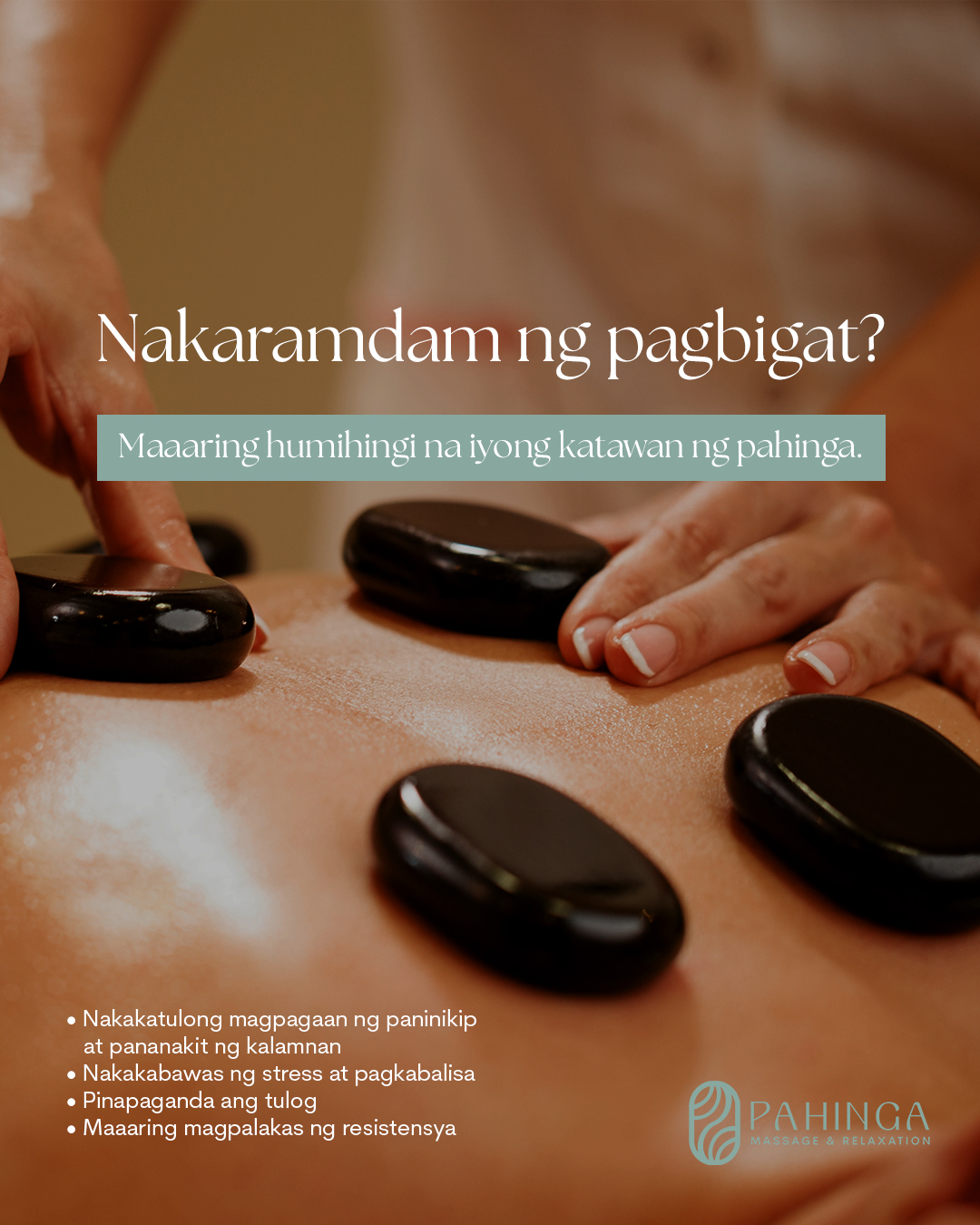 Nakararamdam ng pagbigat ng... - Pahinga Massage & Relaxation | Facebook