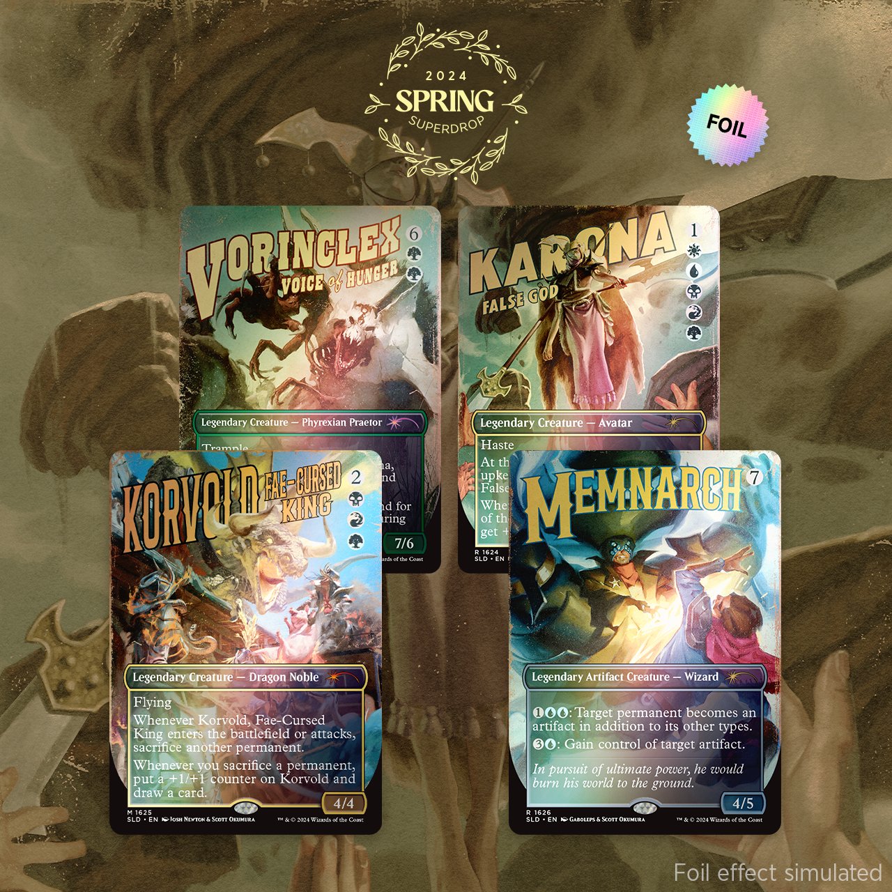 The 3 remaining MTG Secret Lair drops of the Summer Superdrop 2025