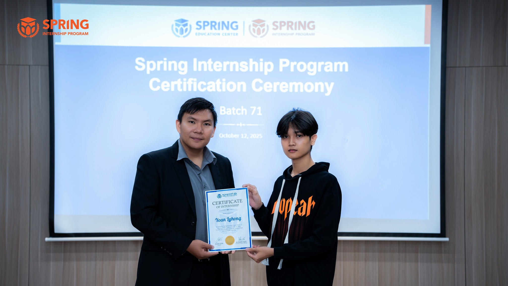 Spring Internship Program... - Spring Internship Program