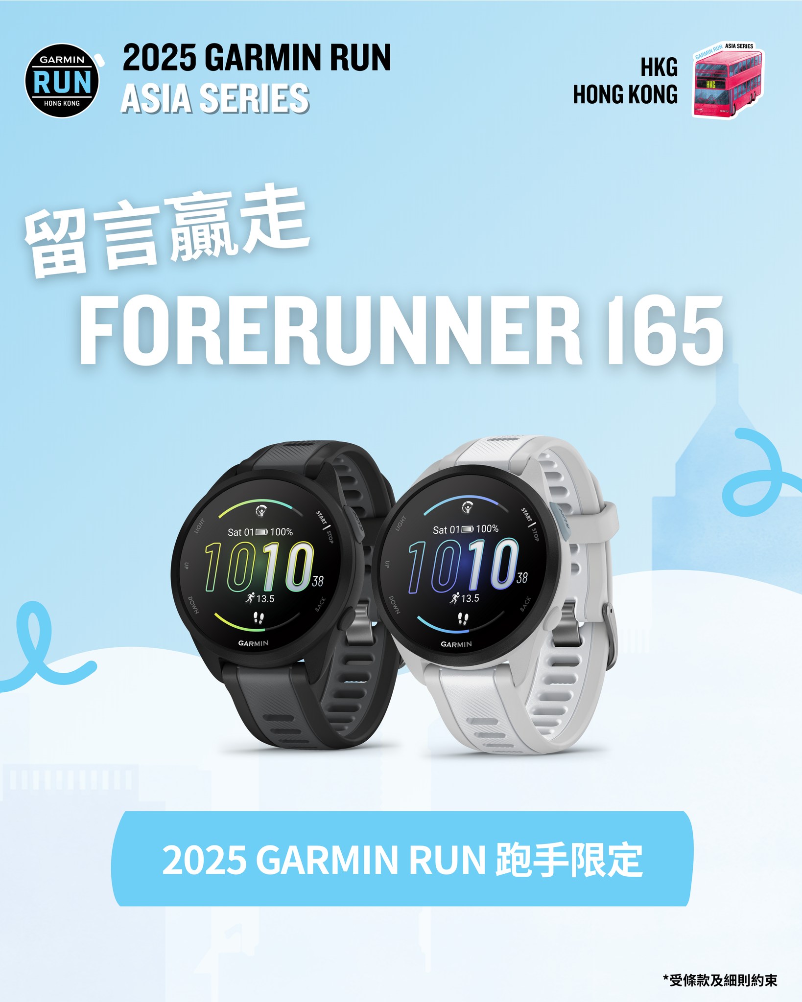 Garmin - #有獎遊戲 【跑向2026新篇章 完成指定步驟贏走 Forerunner 165 ⌚】 Garmin與你一同慶祝每一個跑步 ...