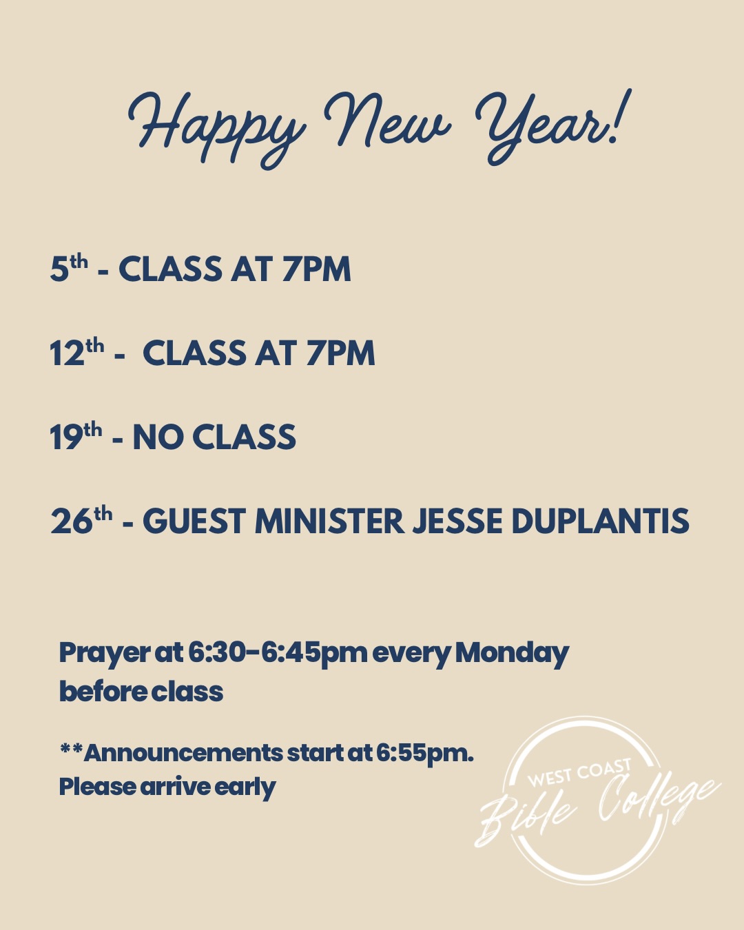 West Coast Bible College | Murrieta CA