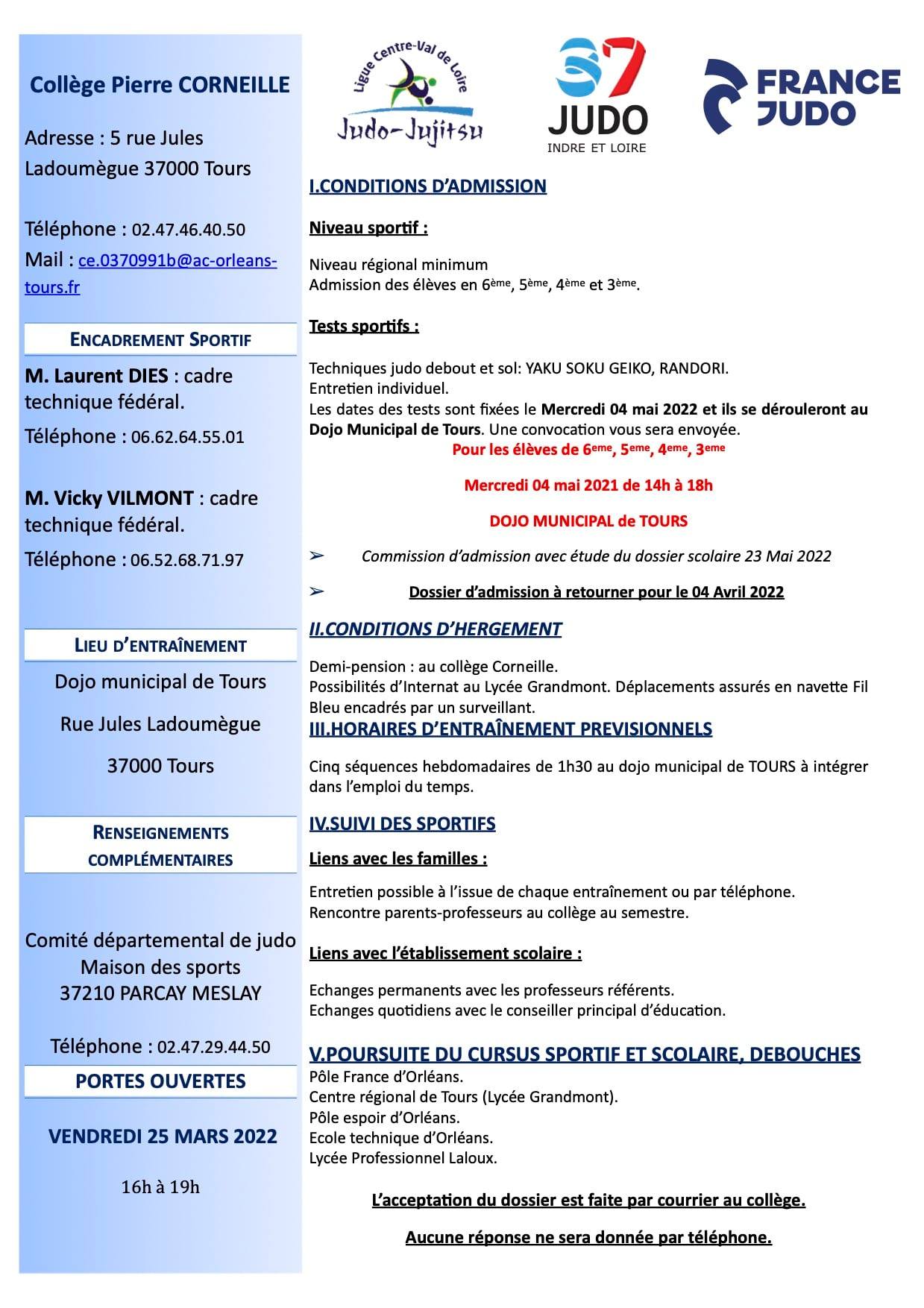 CREJ Judo Tours