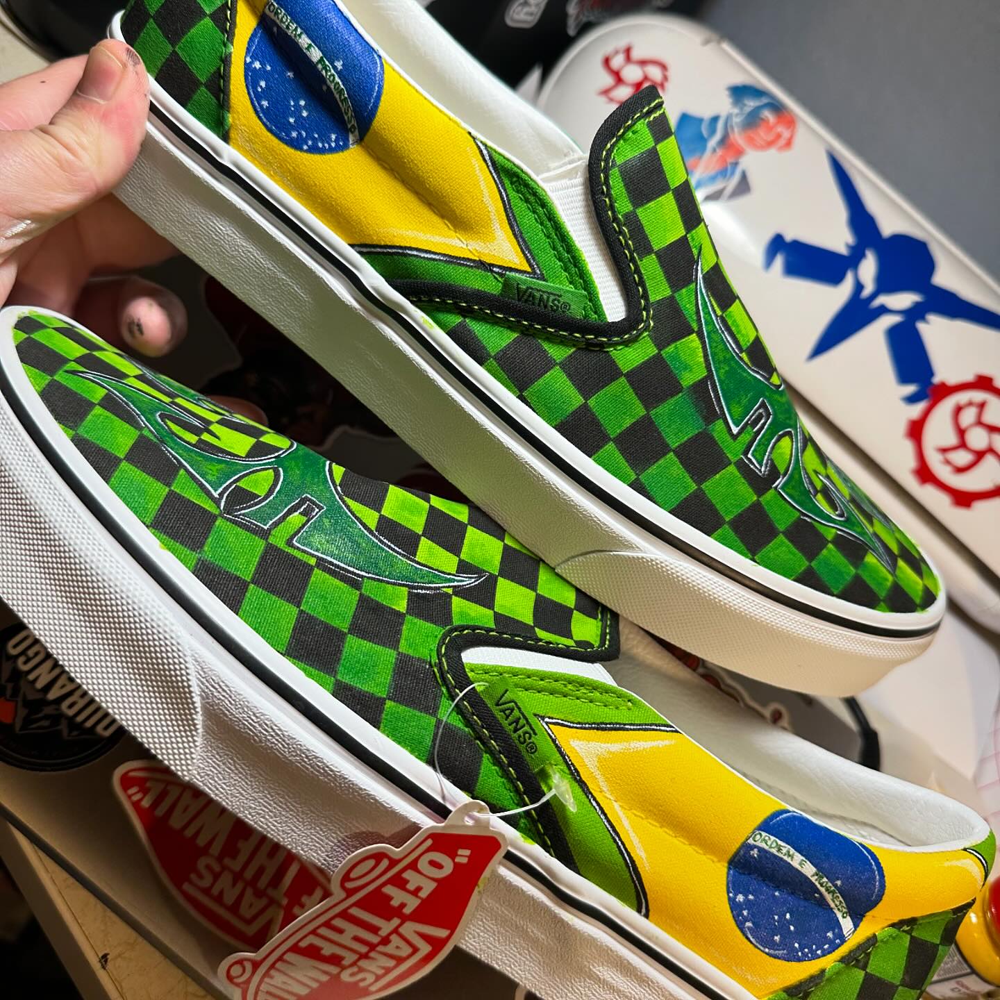 SB Customs - Custom shoes, art & apparel.