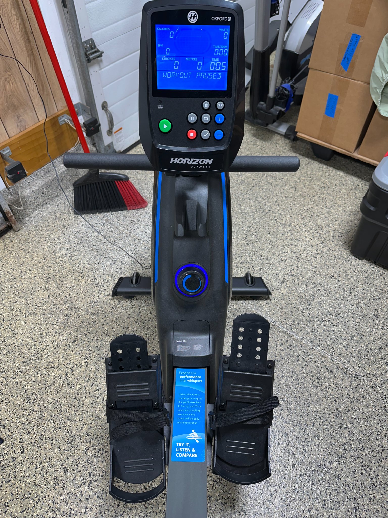 Rowing Machine, Horizon Oxford 6 - Rowing Machines - Plainfield ...