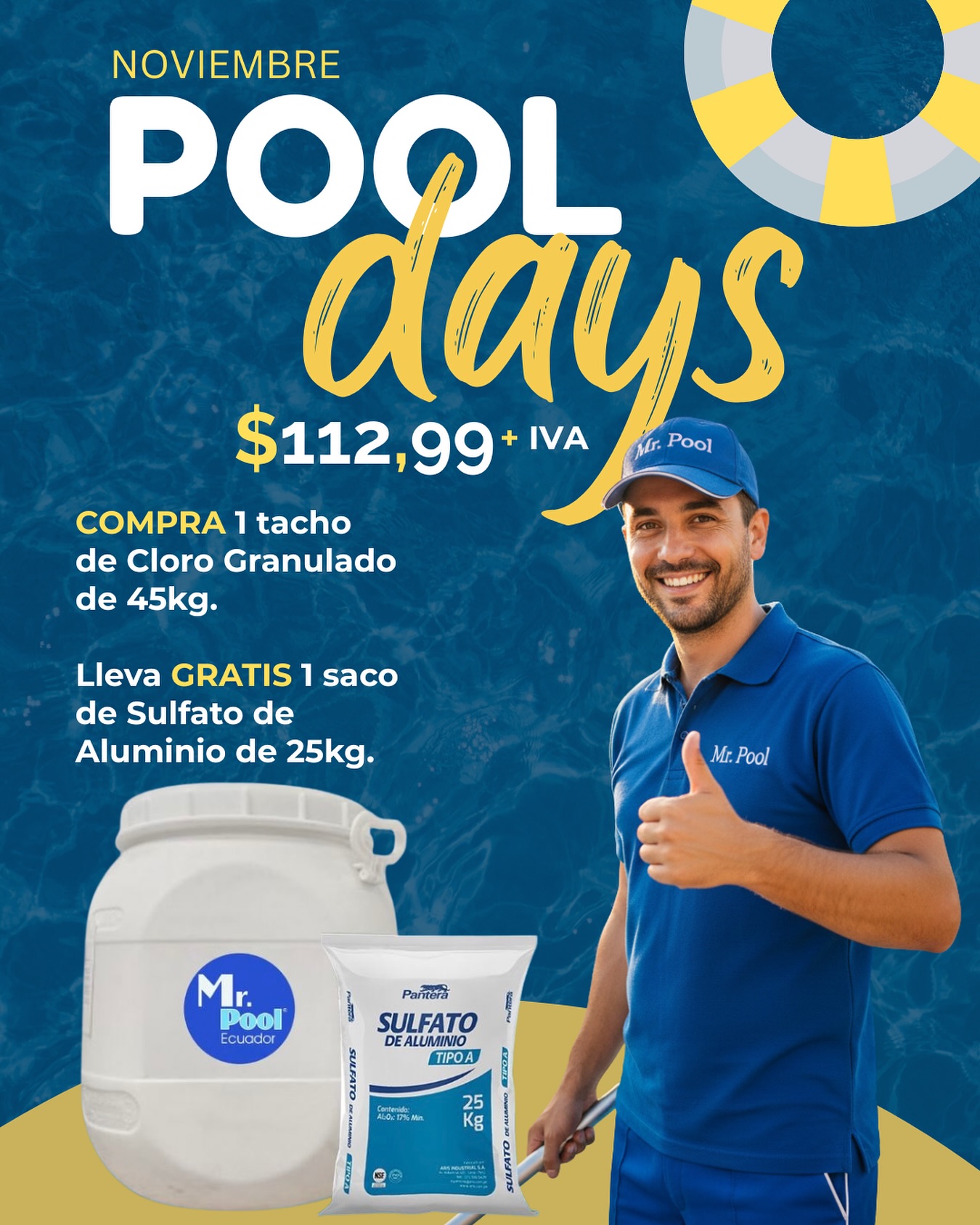 Mr. Pool Ecuador - ¡TODO PARA TU PISCINA! ® ¡TE AYUDAMOS CON LOS ...